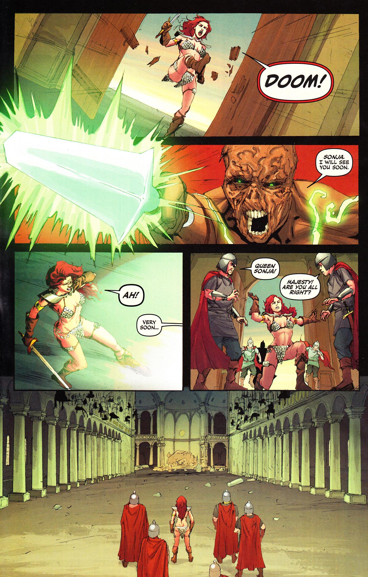 Read online Queen Sonja comic -  Issue #20 - 22