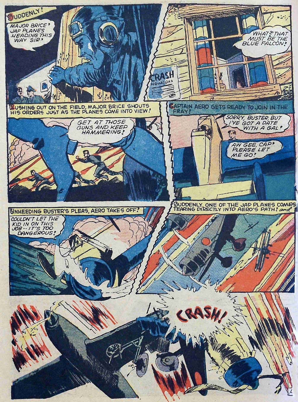 Captain Aero Comics issue 10 - Page 6