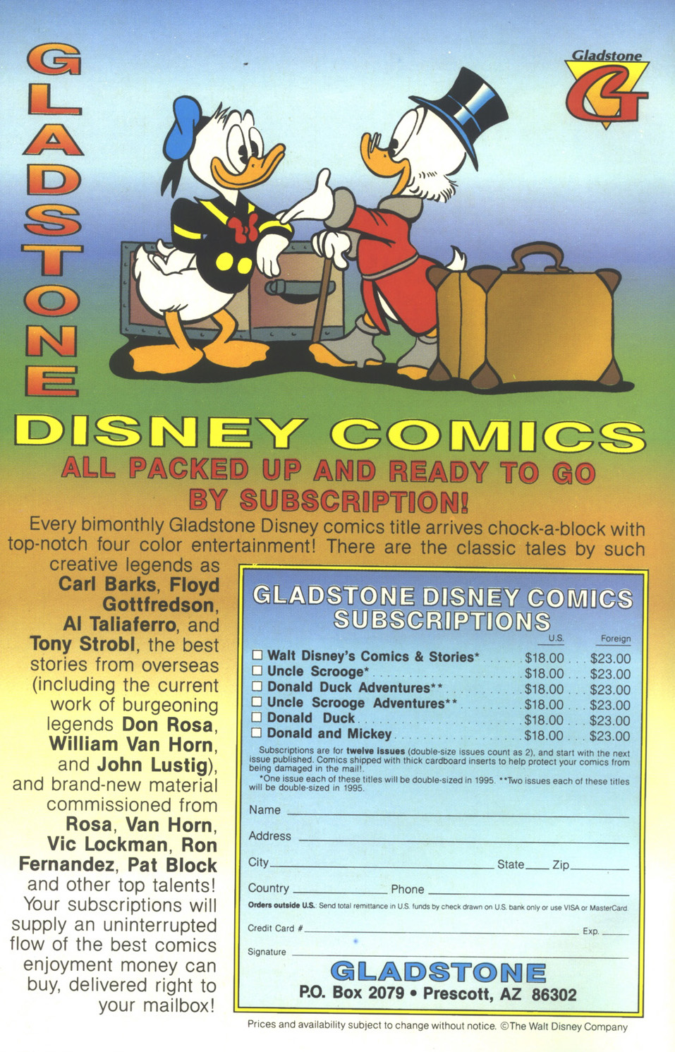 Walt Disney's Donald Duck (1952) issue 290 - Page 2