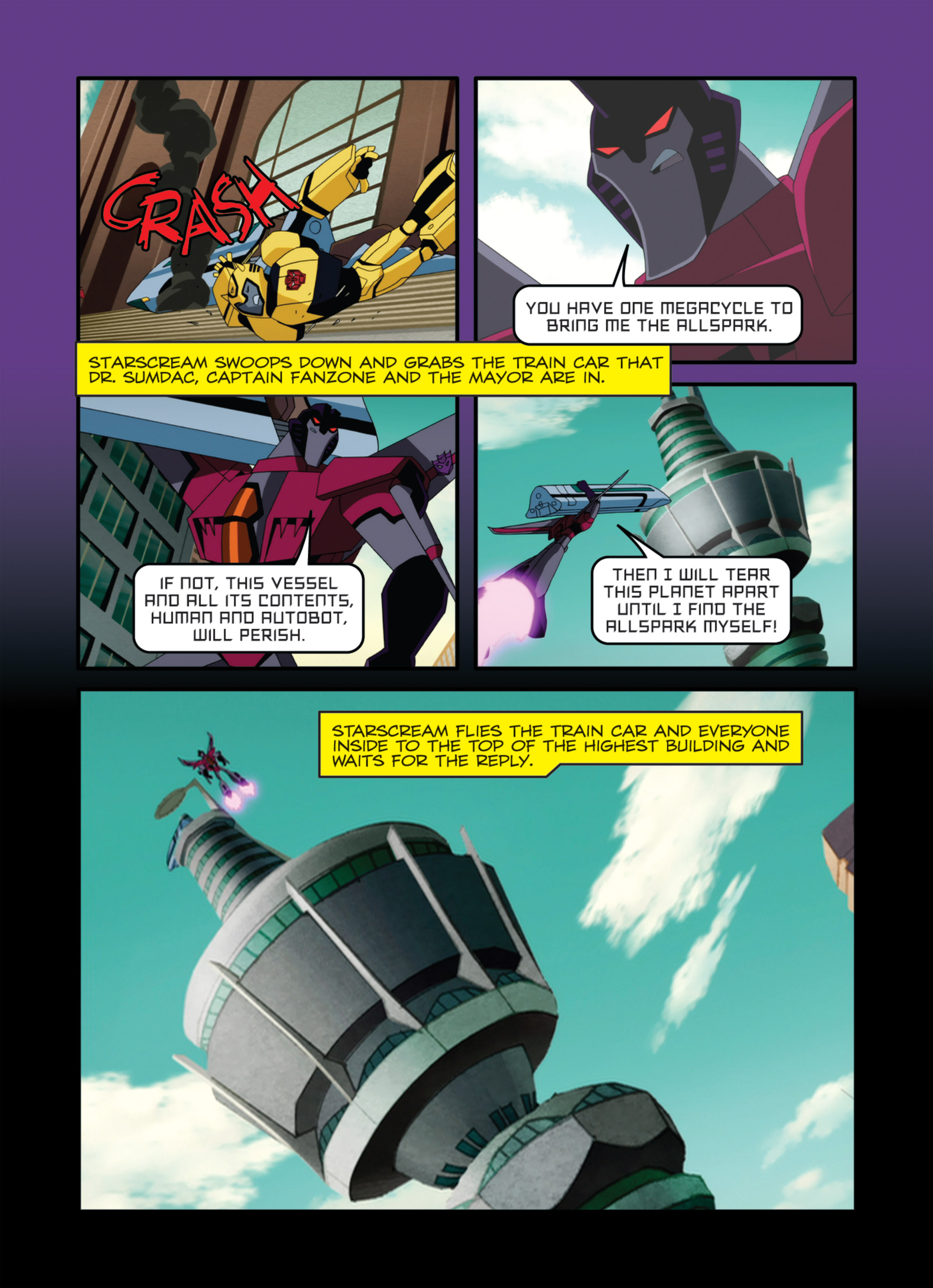 Read online Transformers Animated comic -  Issue #1 - 91