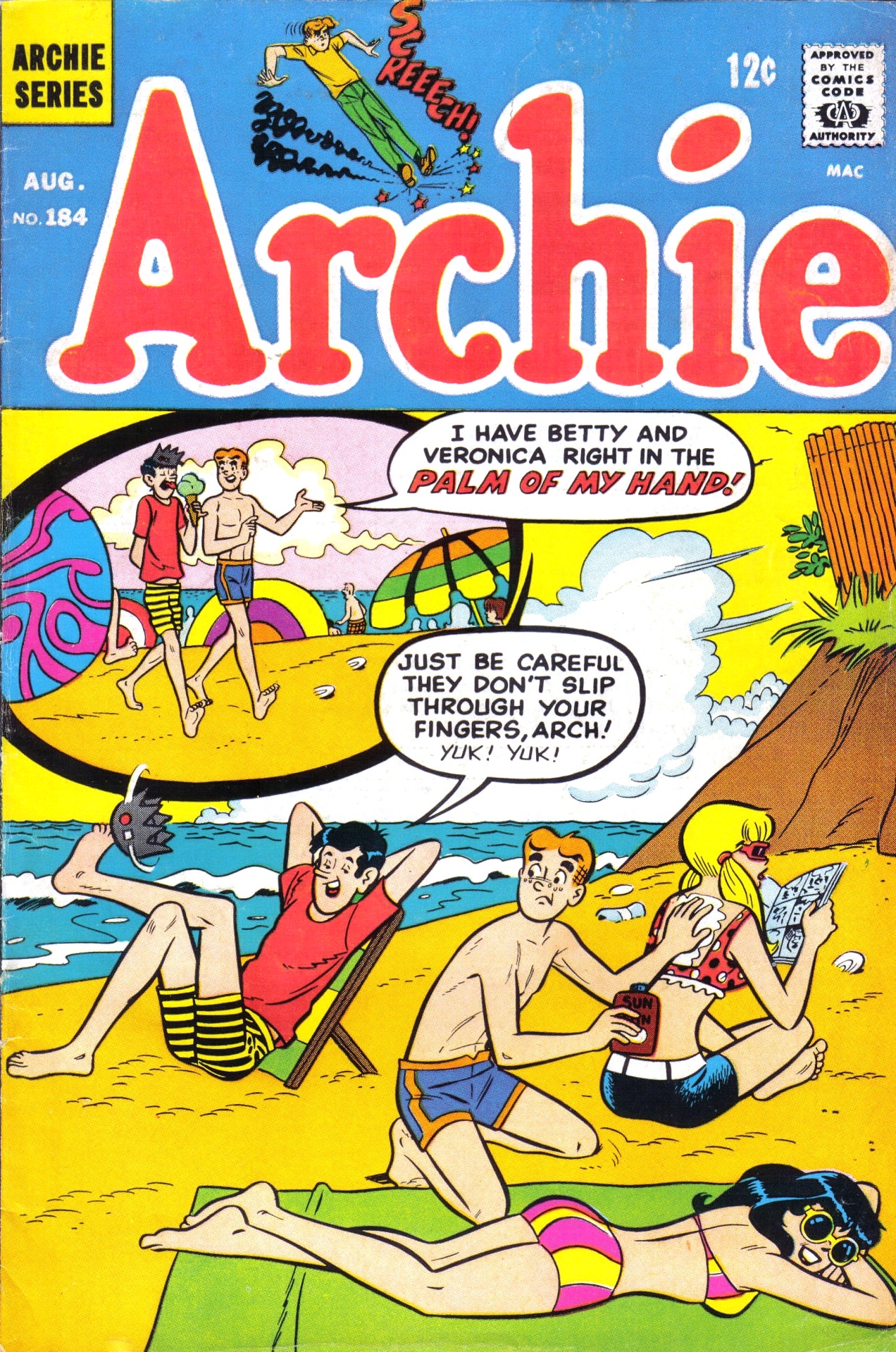 Read online Archie (1960) comic -  Issue #184 - 1