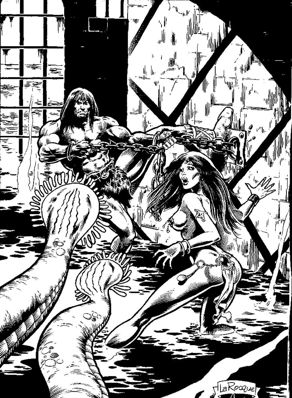 Read online The Savage Sword Of Conan comic -  Issue #81 - 2