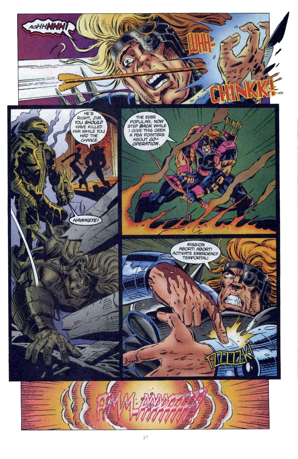 Read online War Machine (1994) comic -  Issue #21 - 19