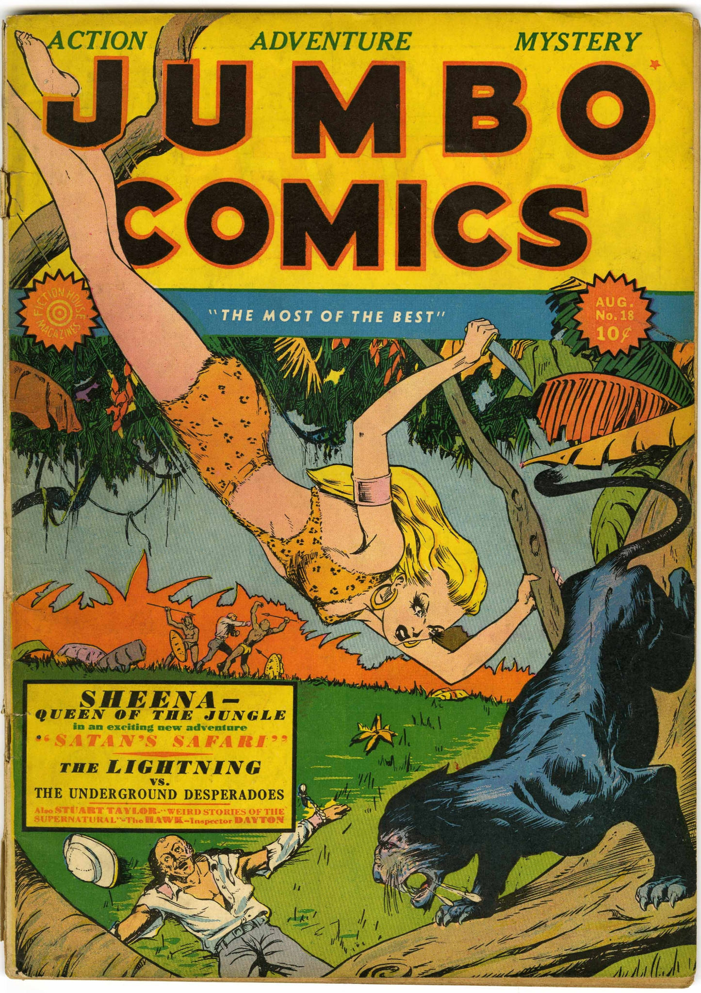 Read online Jumbo Comics comic -  Issue #18 - 1