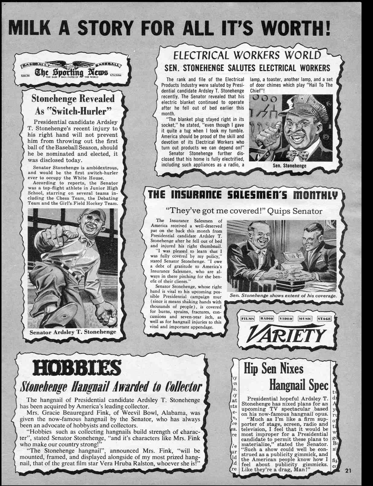 Read online MAD comic -  Issue #56 - 23