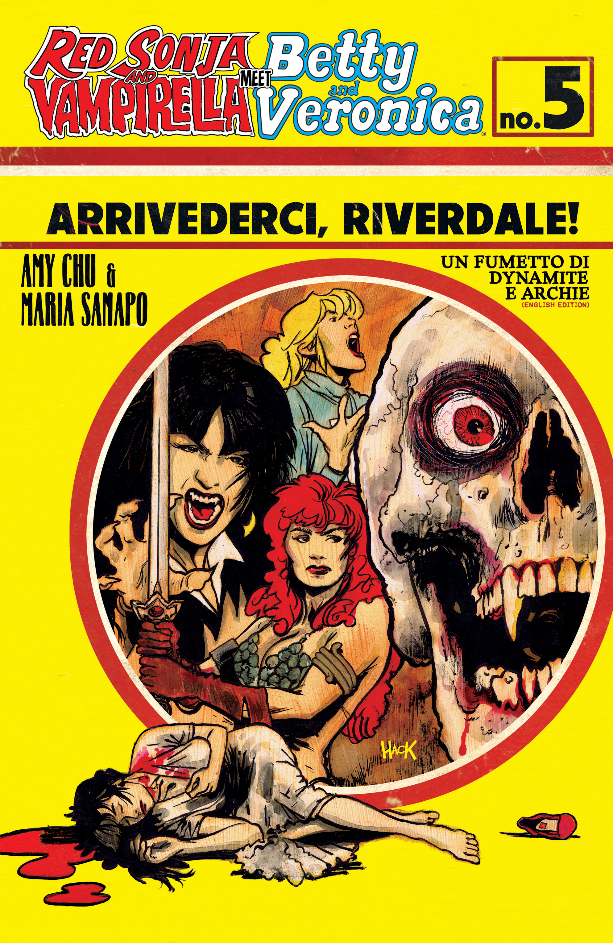 Read online Red Sonja and Vampirella Meet Betty and Veronica comic -  Issue #5 - 2