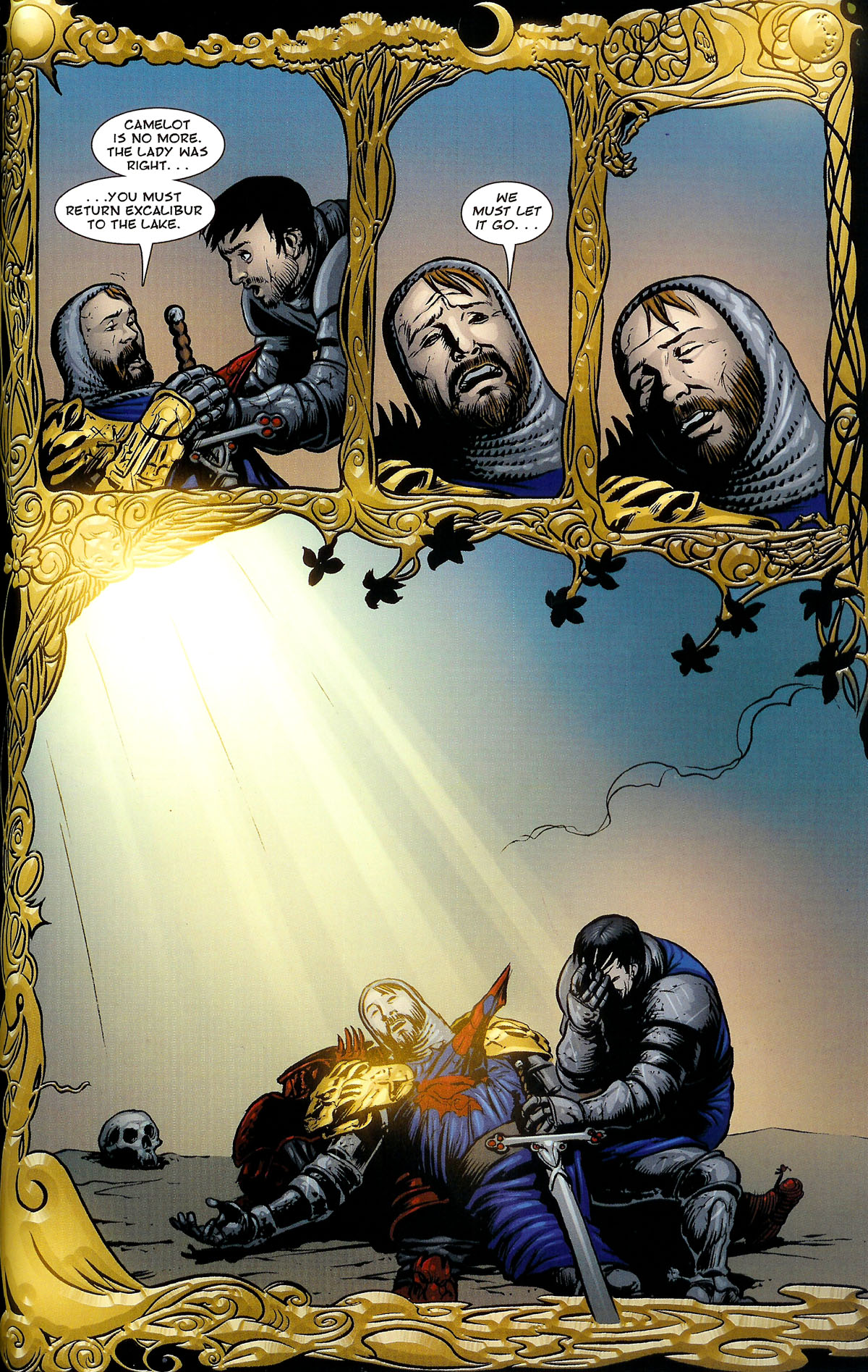 Read online Dracula vs King Arthur comic -  Issue #4 - 63