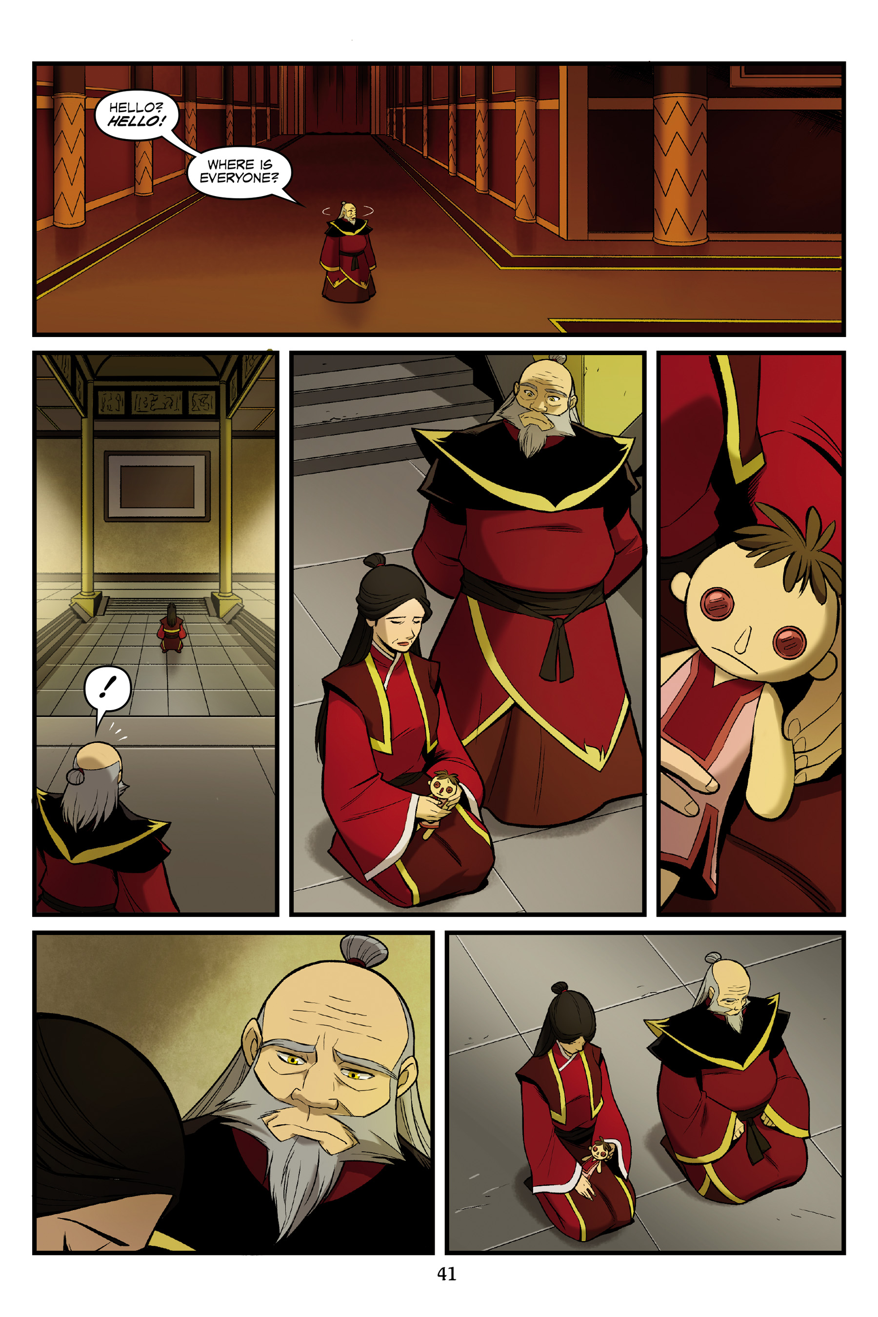 Read online Nickelodeon Avatar: The Last Airbender - Smoke and Shadow comic -  Issue # Part 3 - 42