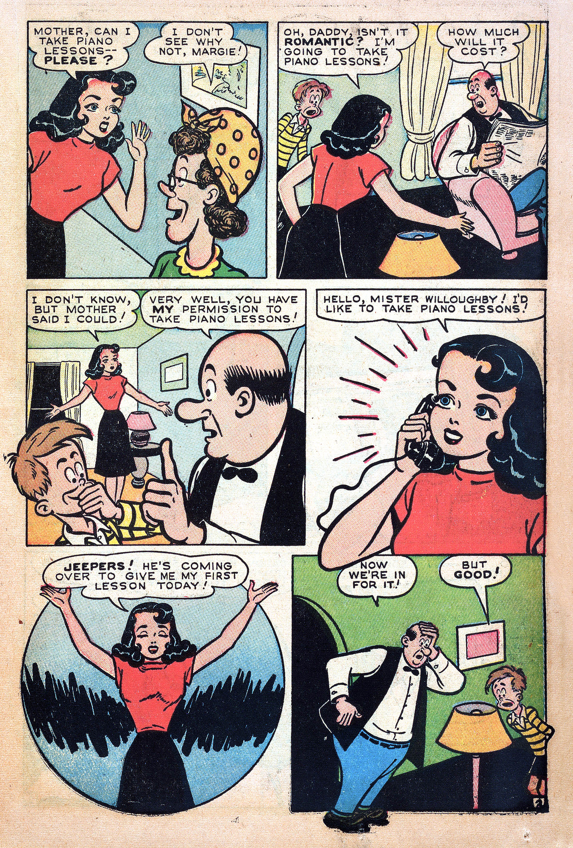 Read online Willie Comics (1946) comic -  Issue #9 - 31