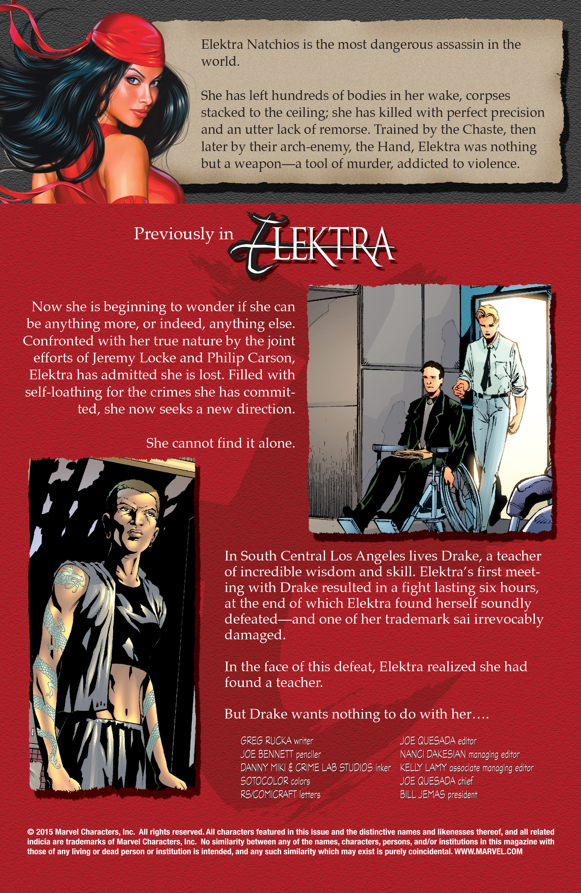 Read online Elektra (2001) comic -  Issue # _TPB Elektra by Greg Rucka Ultimate Collection (Part 3) - 45