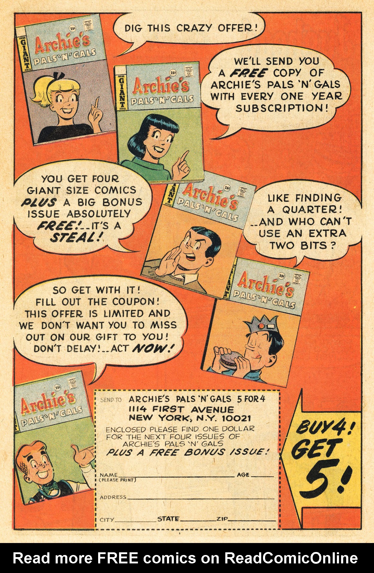 Read online Jughead (1965) comic -  Issue #153 - 19