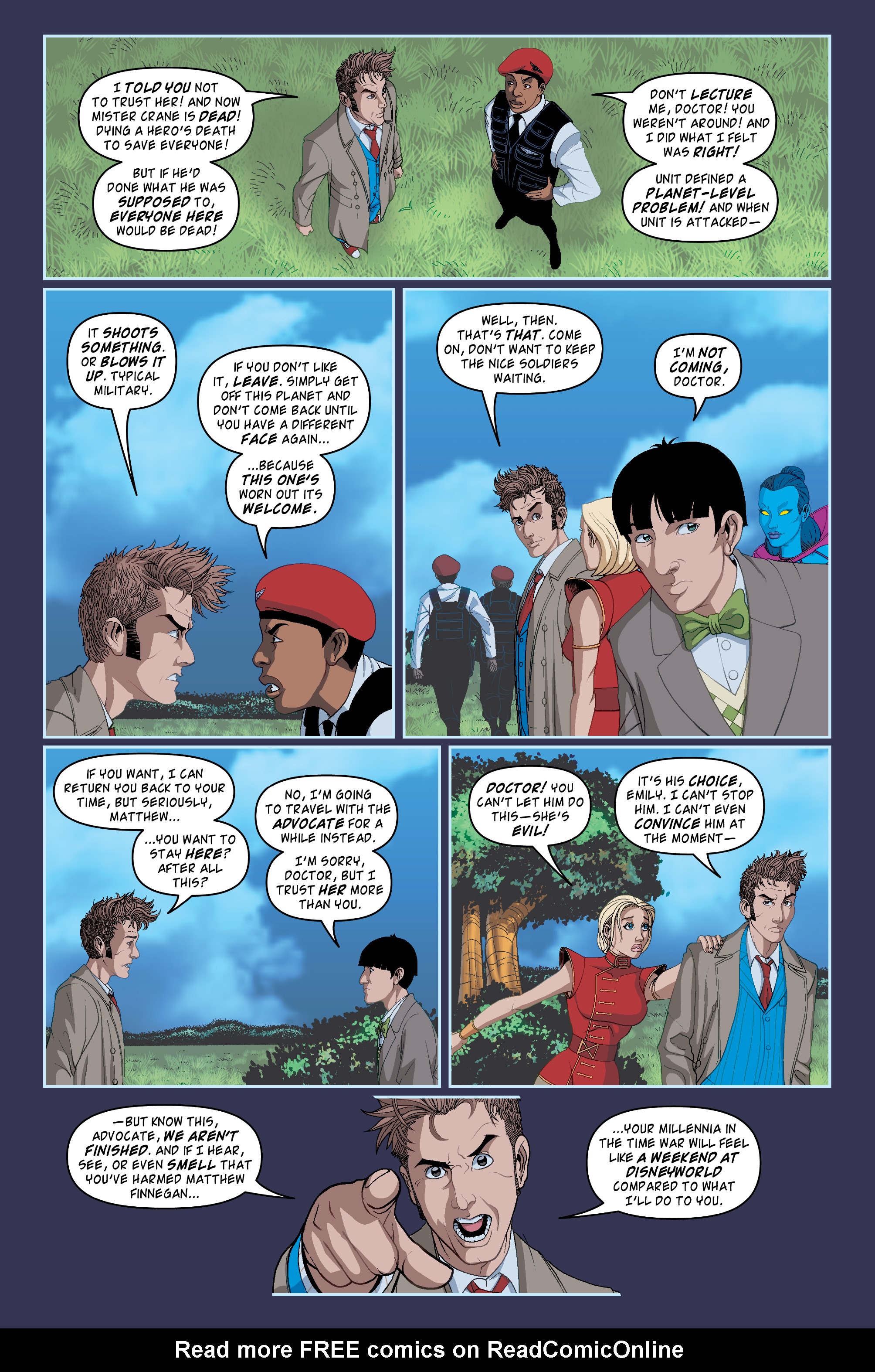 Read online Doctor Who: The Tenth Doctor Archives comic -  Issue #30 - 22