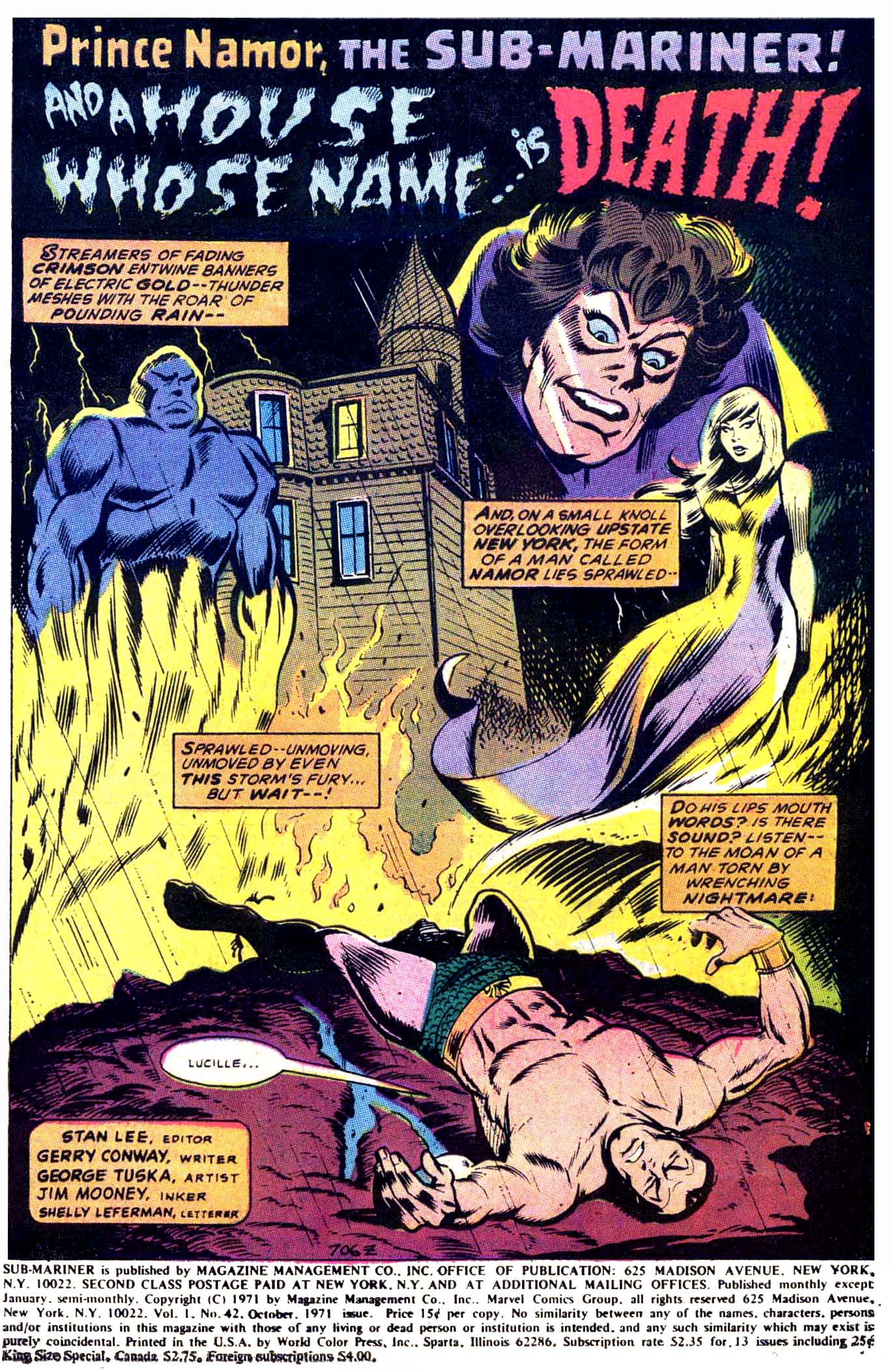Read online The Sub-Mariner comic -  Issue #42 - 2