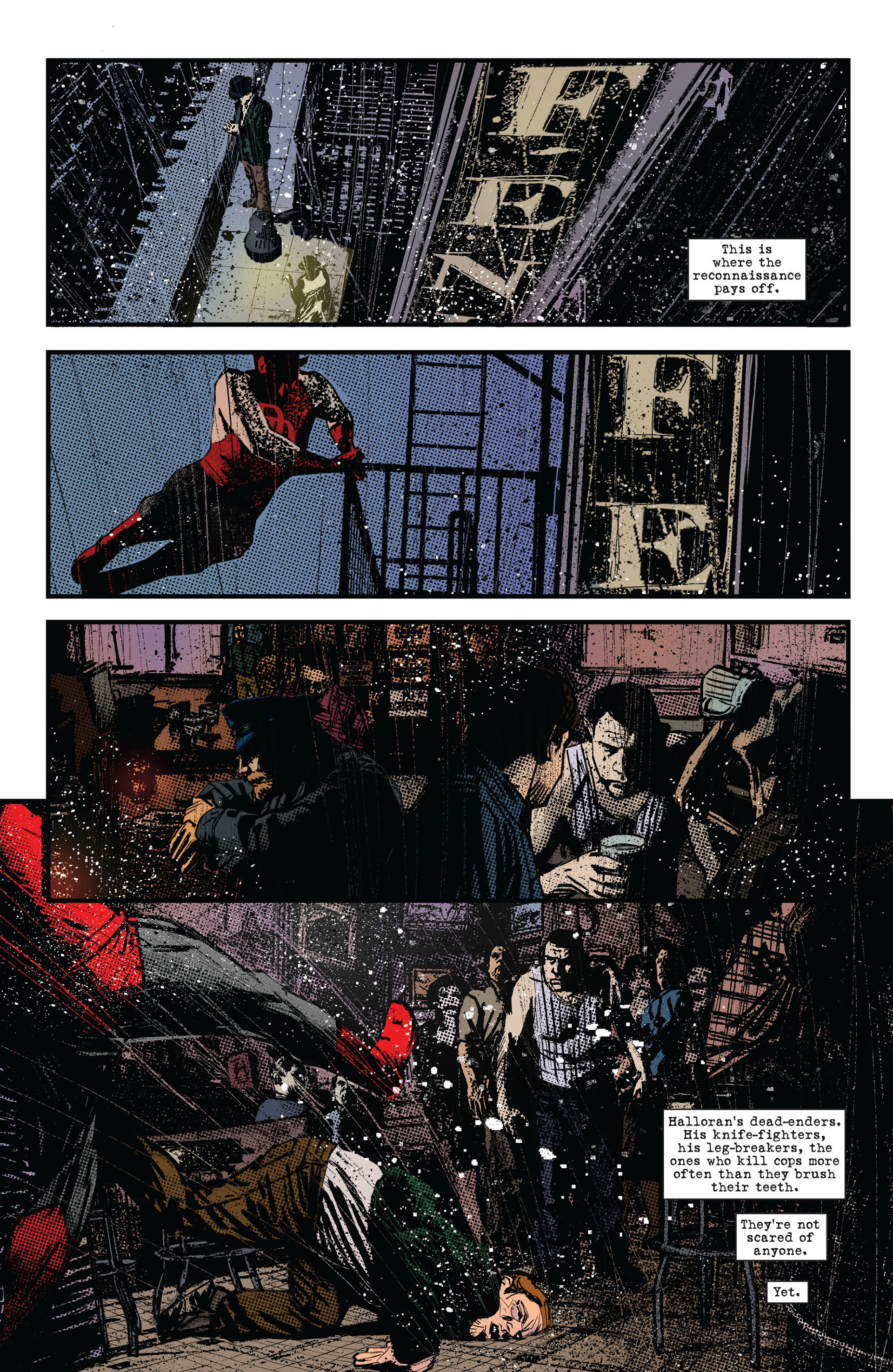 Read online Daredevil Noir comic -  Issue #3 - 10