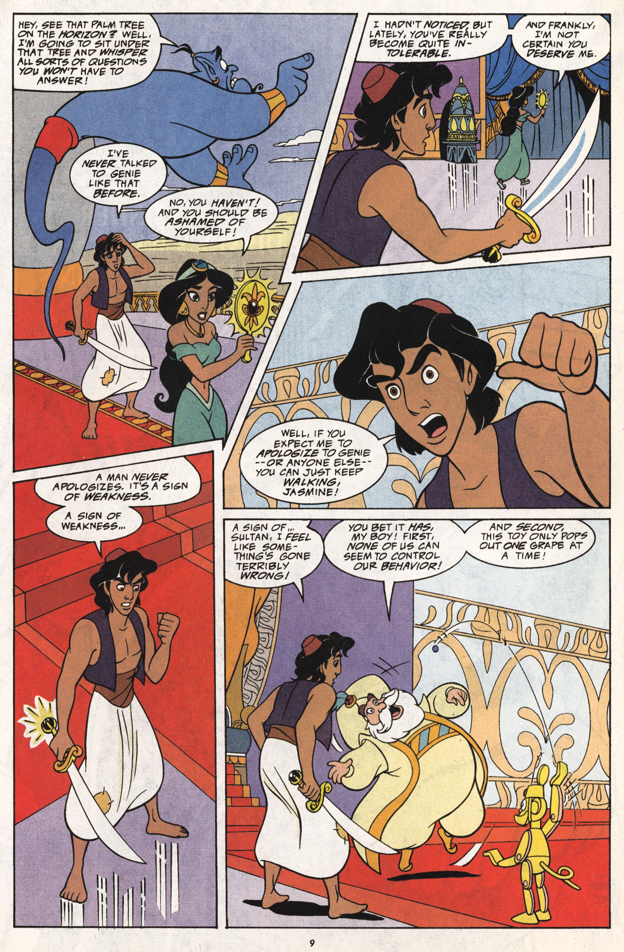 Read online Disney's Aladdin comic -  Issue #3 - 11