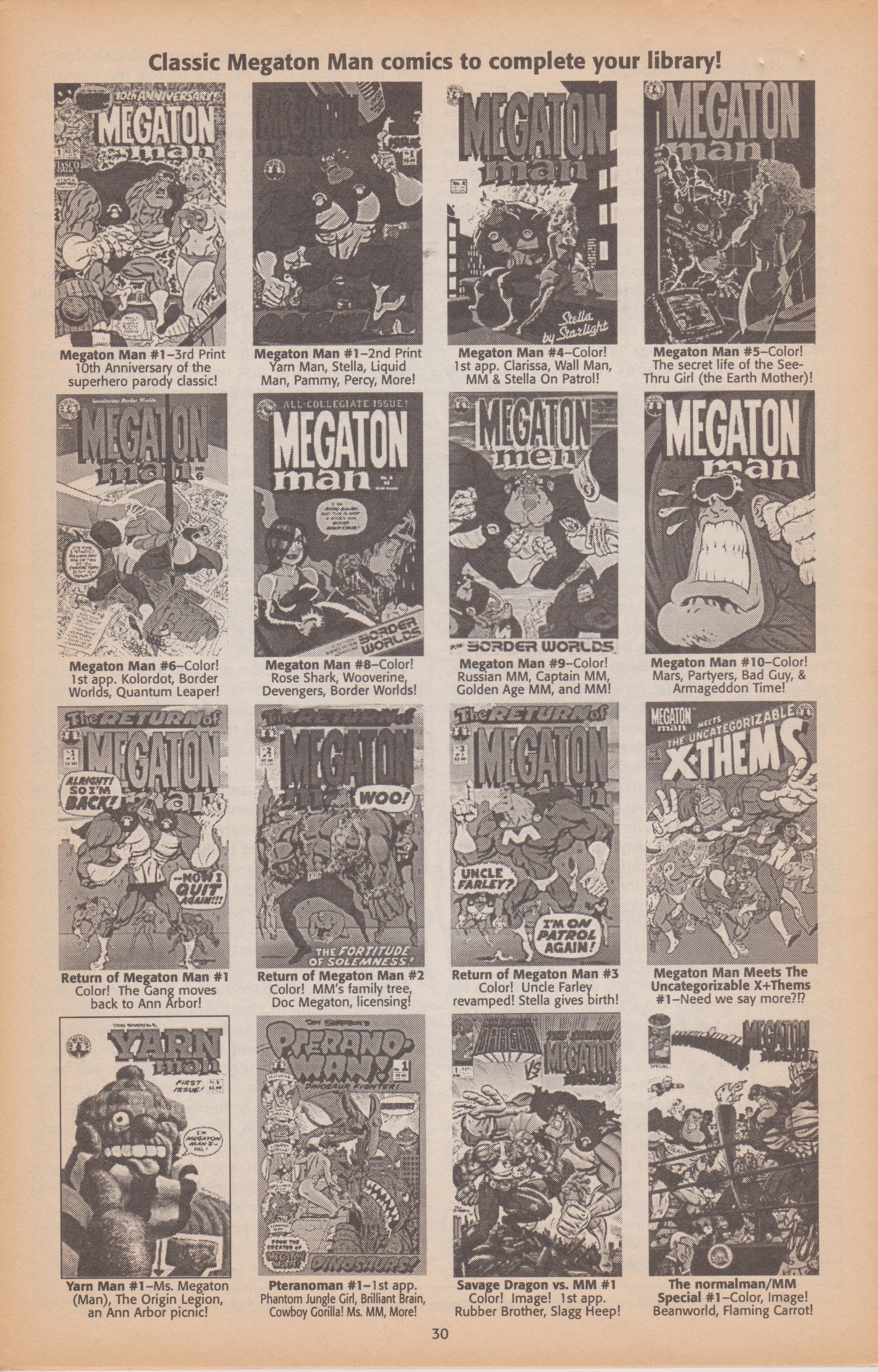 Read online Don Simpson's Bizarre Heroes comic -  Issue #17 - 33