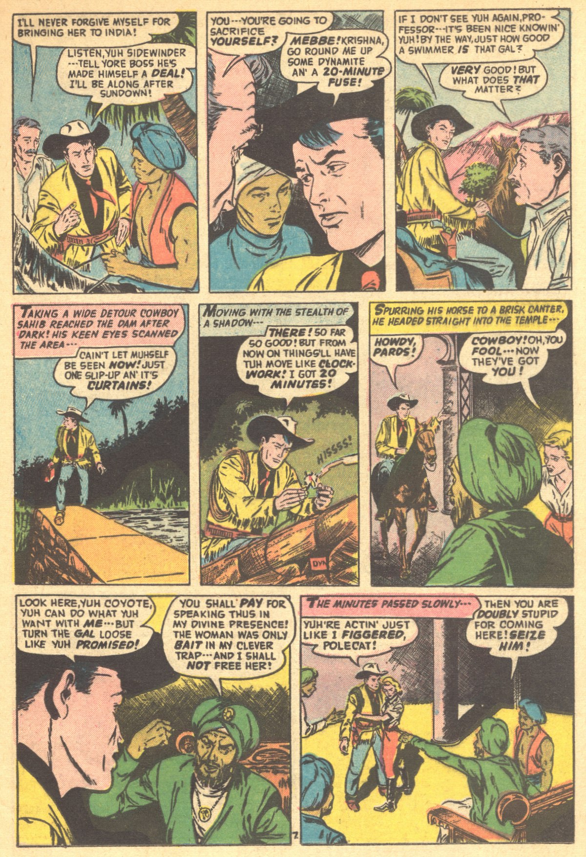 Read online Hooded Horseman comic -  Issue #32 - 21