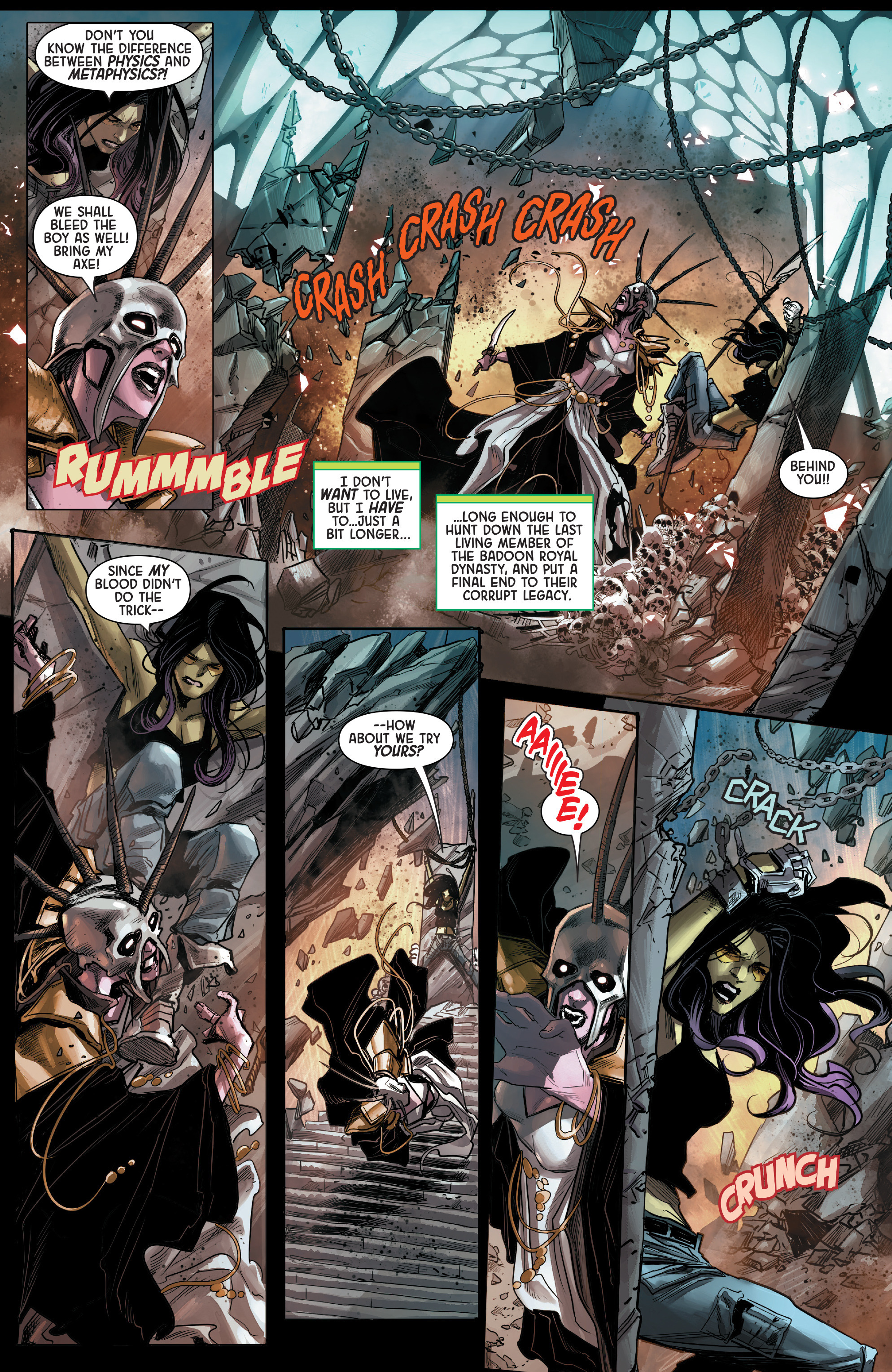 Read online Gamora comic -  Issue #3 - 4