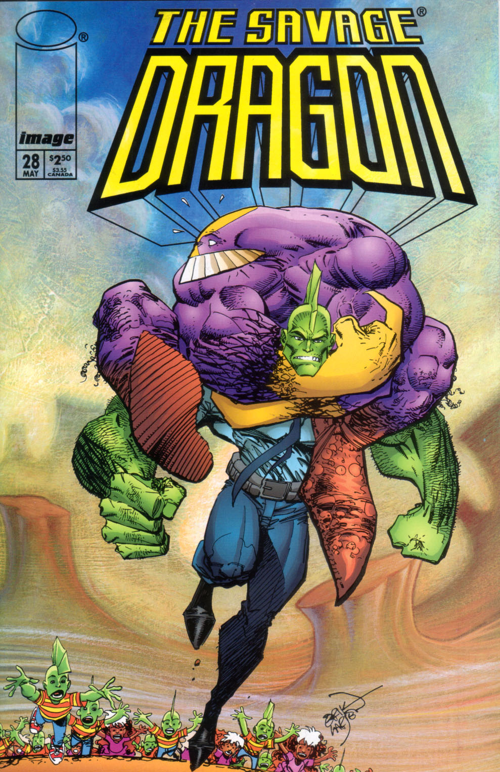 Read online The Savage Dragon (1993) comic -  Issue #28 - 2