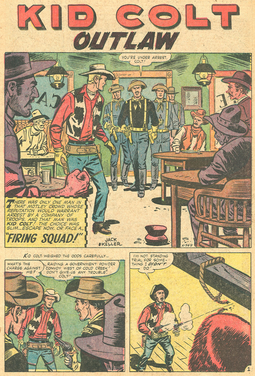 Read online Kid Colt Outlaw comic -  Issue #68 - 3