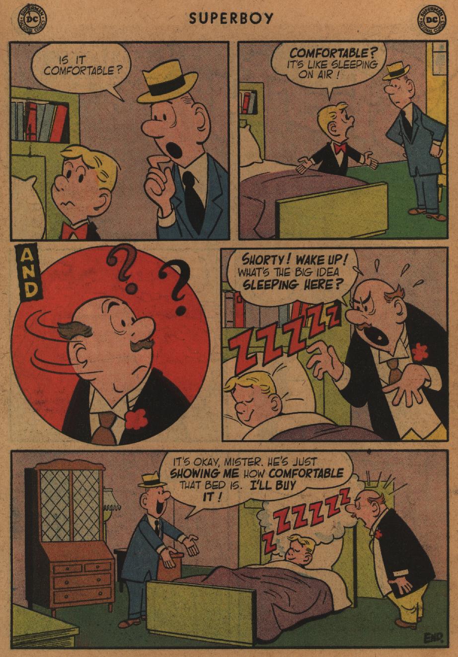 Read online Superboy (1949) comic -  Issue #58 - 30