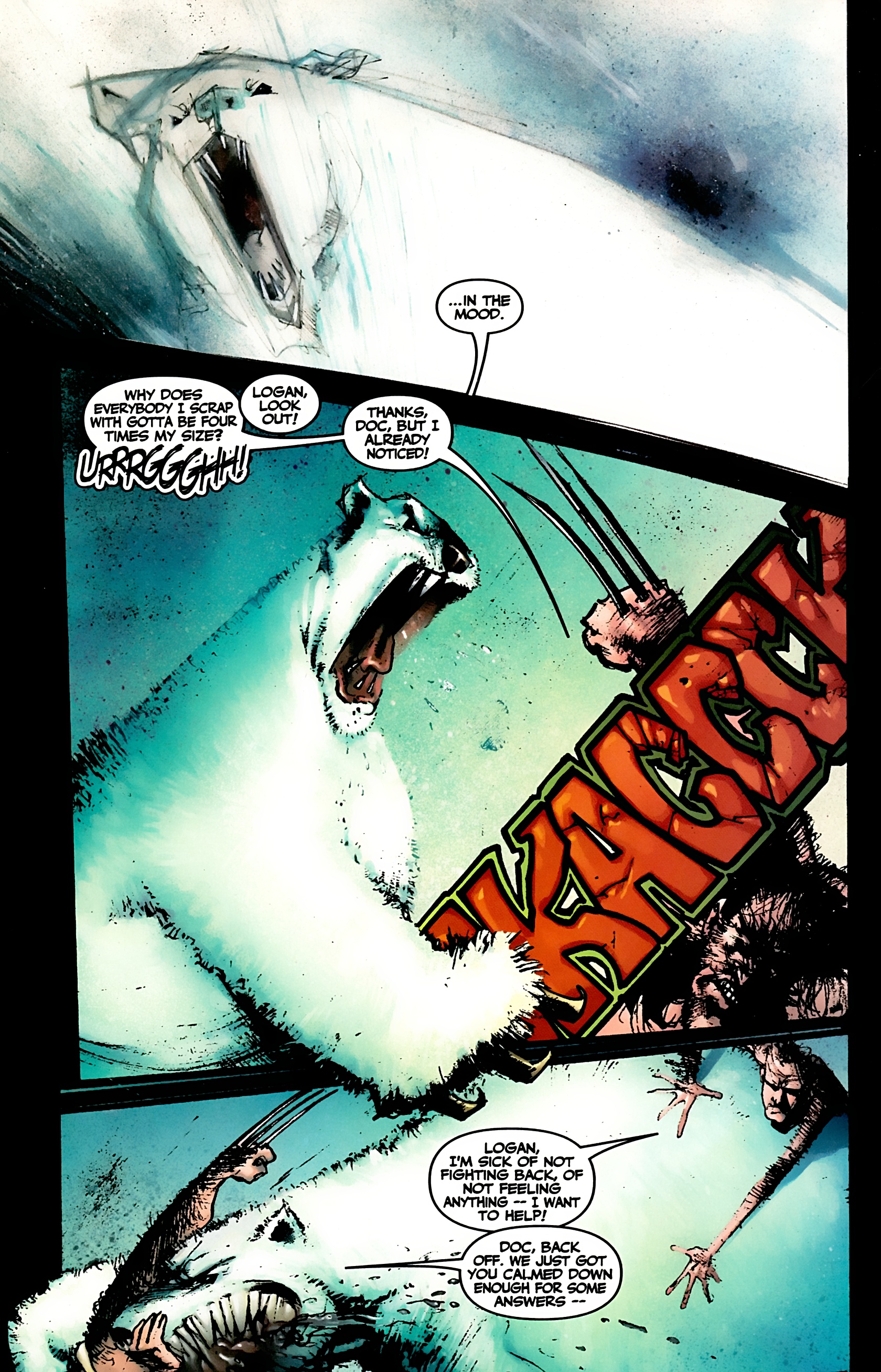 Read online Wolverine/Hulk comic -  Issue #3 - 24