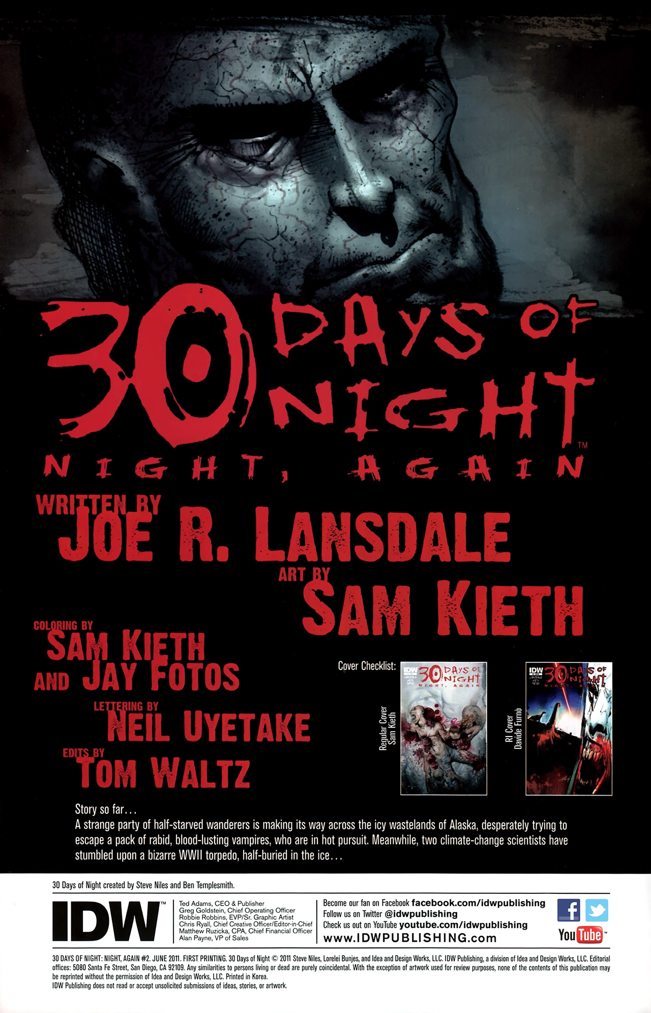 Read online 30 Days of Night: Night, Again comic -  Issue #2 - 2