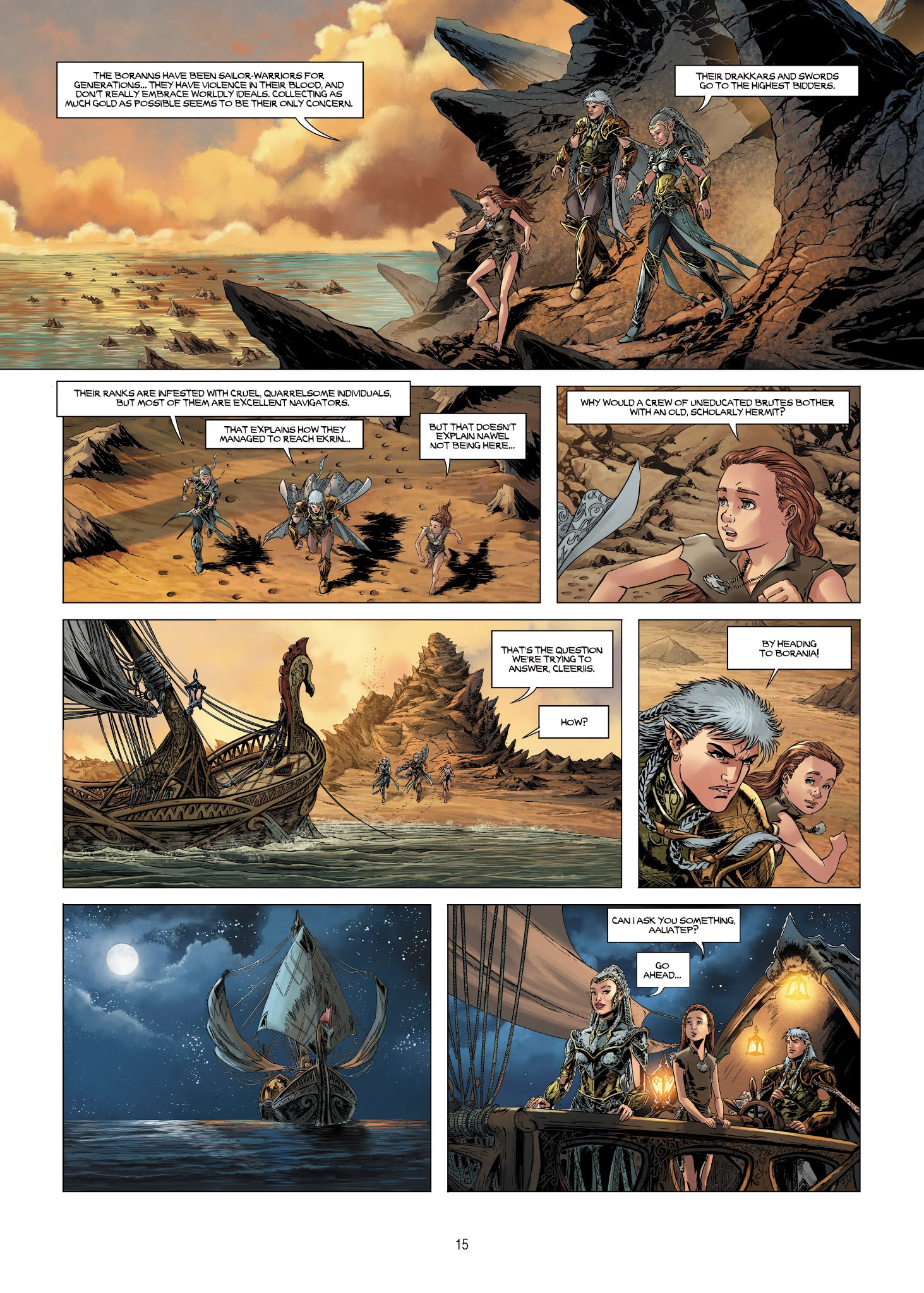 Read online Elves comic -  Issue #19 - 15