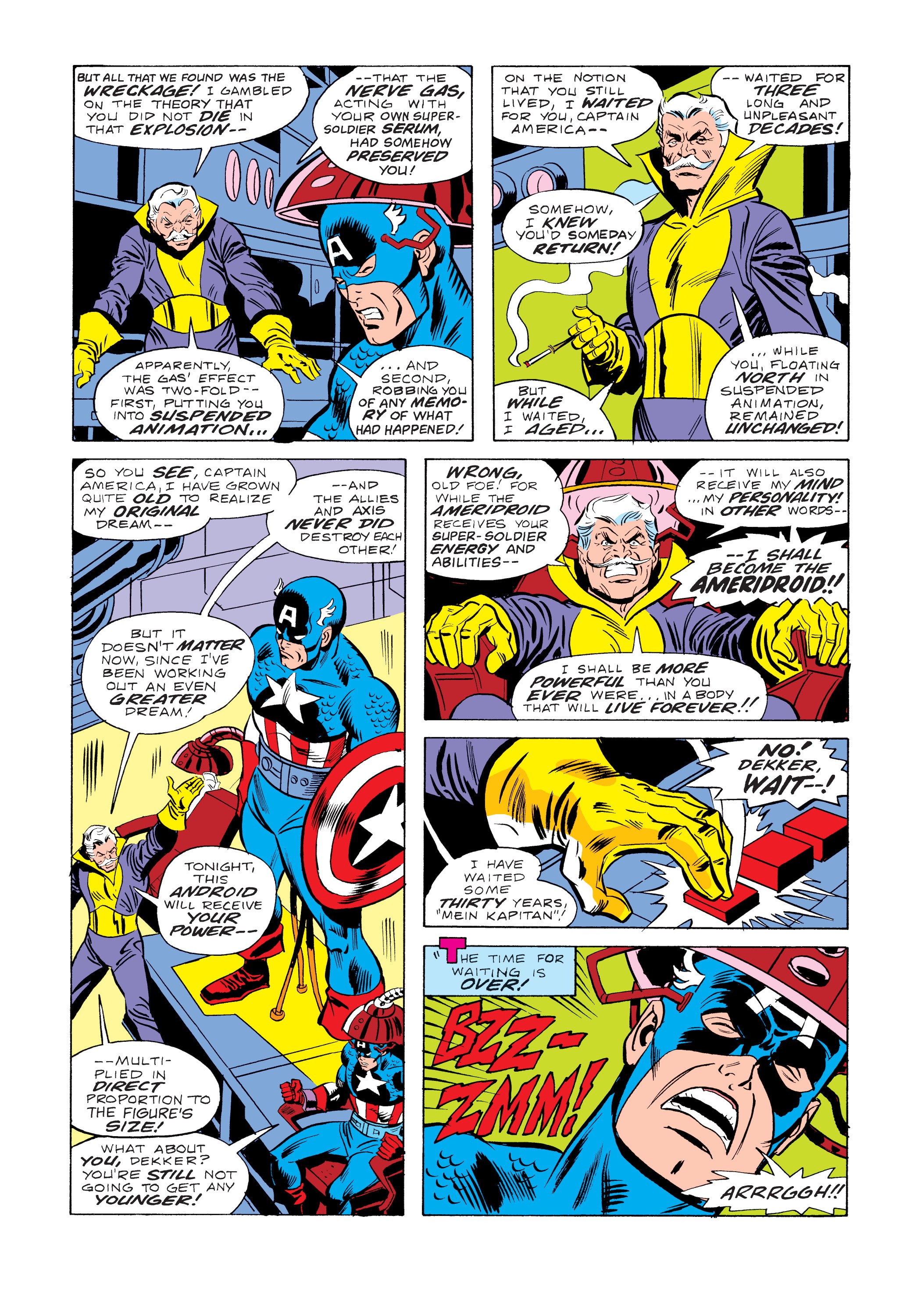 Read online Marvel Masterworks: Captain America comic -  Issue # TPB 12 (Part 1) - 91