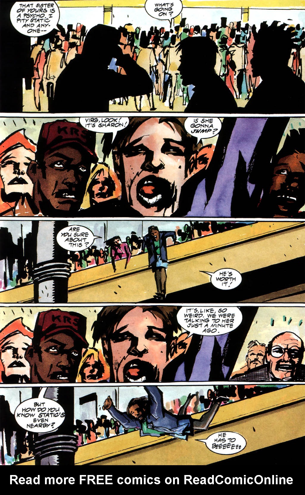 Read online Static comic -  Issue #38 - 15