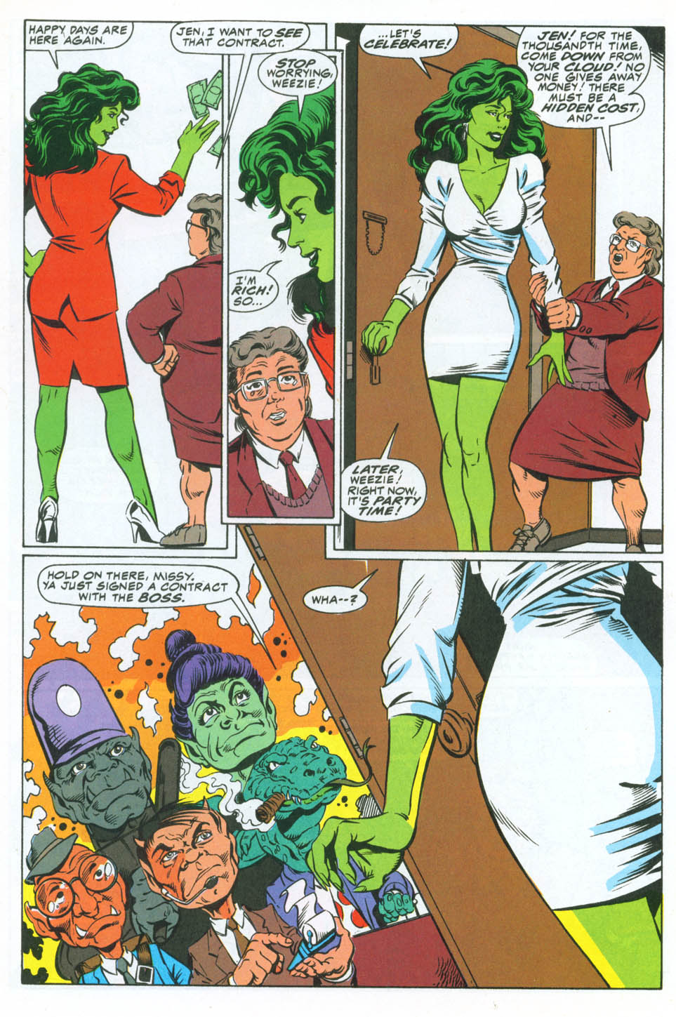 Read online The Sensational She-Hulk comic -  Issue #28 - 9