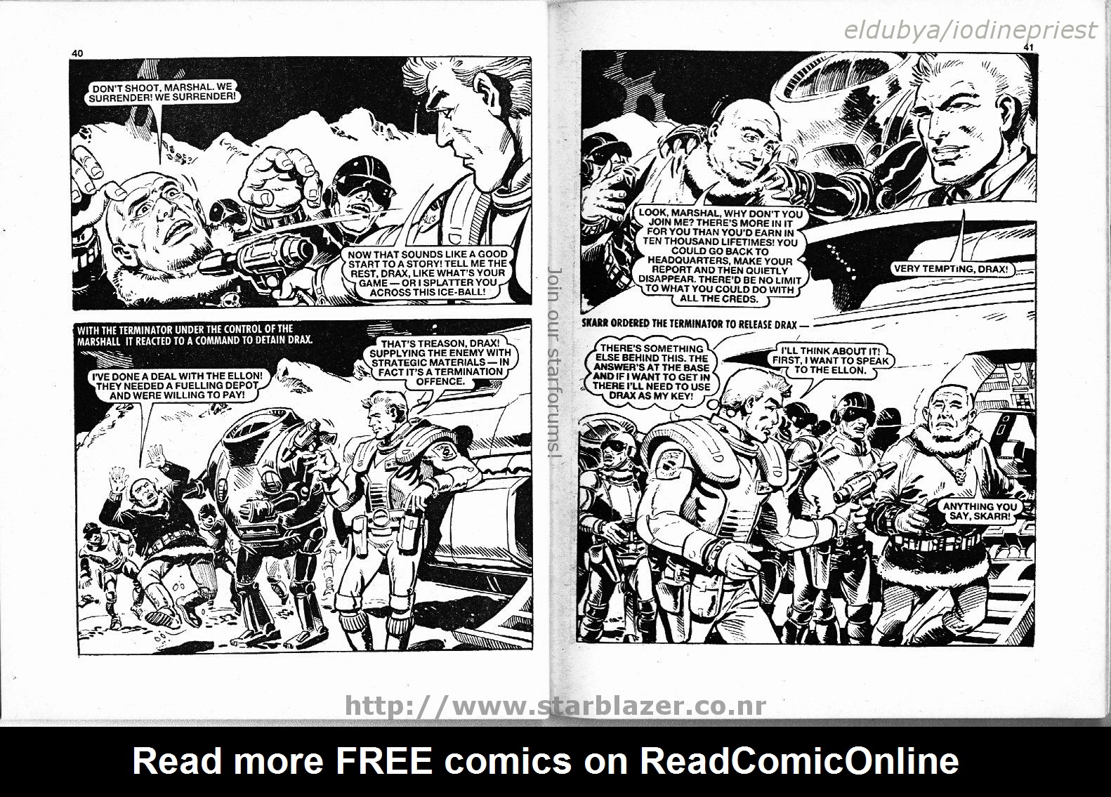 Read online Starblazer comic -  Issue #174 - 22