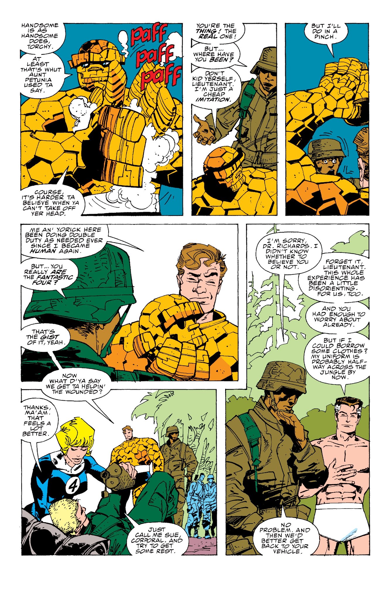 Read online Fantastic Four Visionaries: Walter Simonson comic -  Issue # TPB 2 (Part 1) - 94