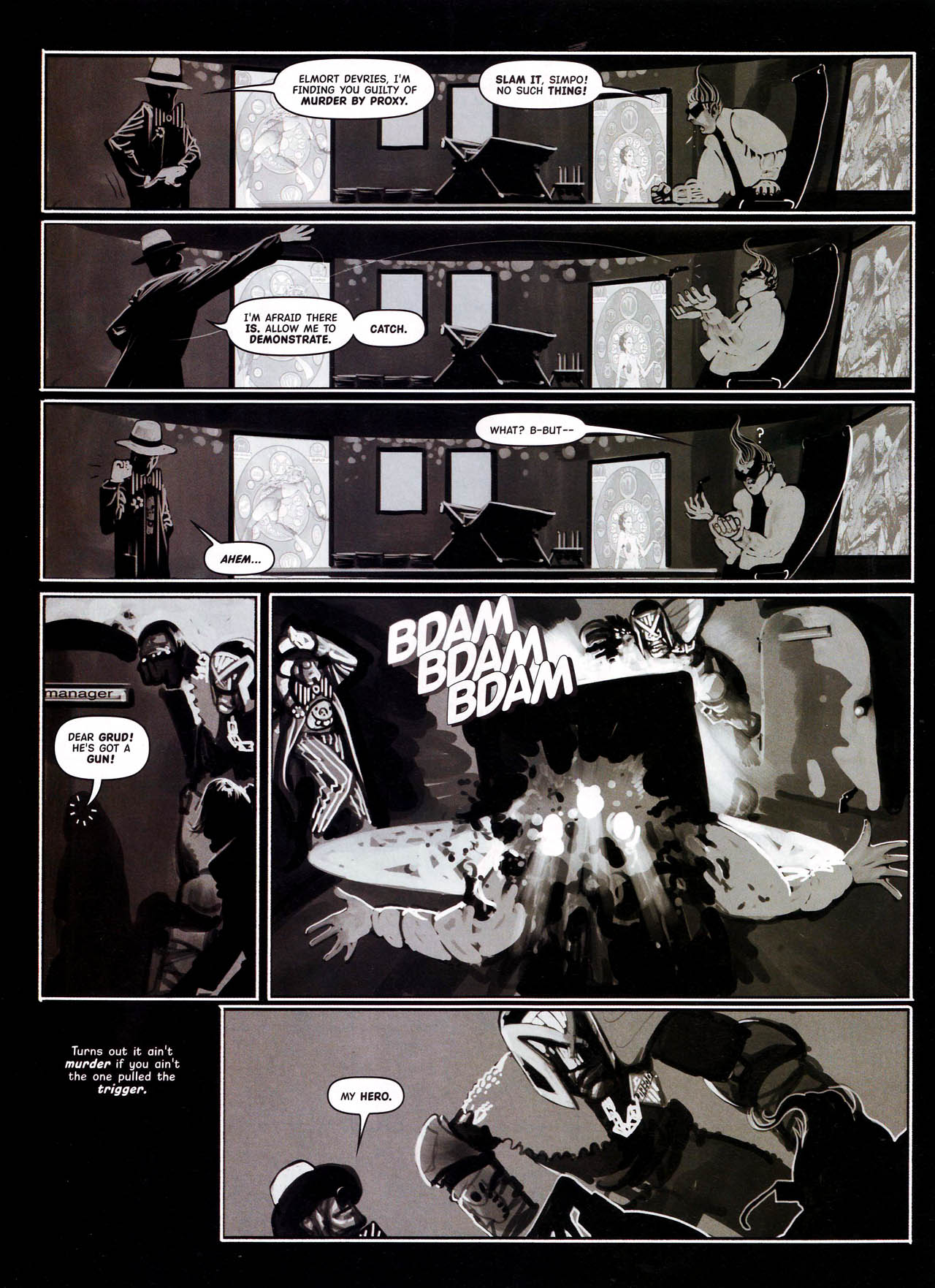 Read online Judge Dredd Megazine (Vol. 5) comic -  Issue #236 - 22