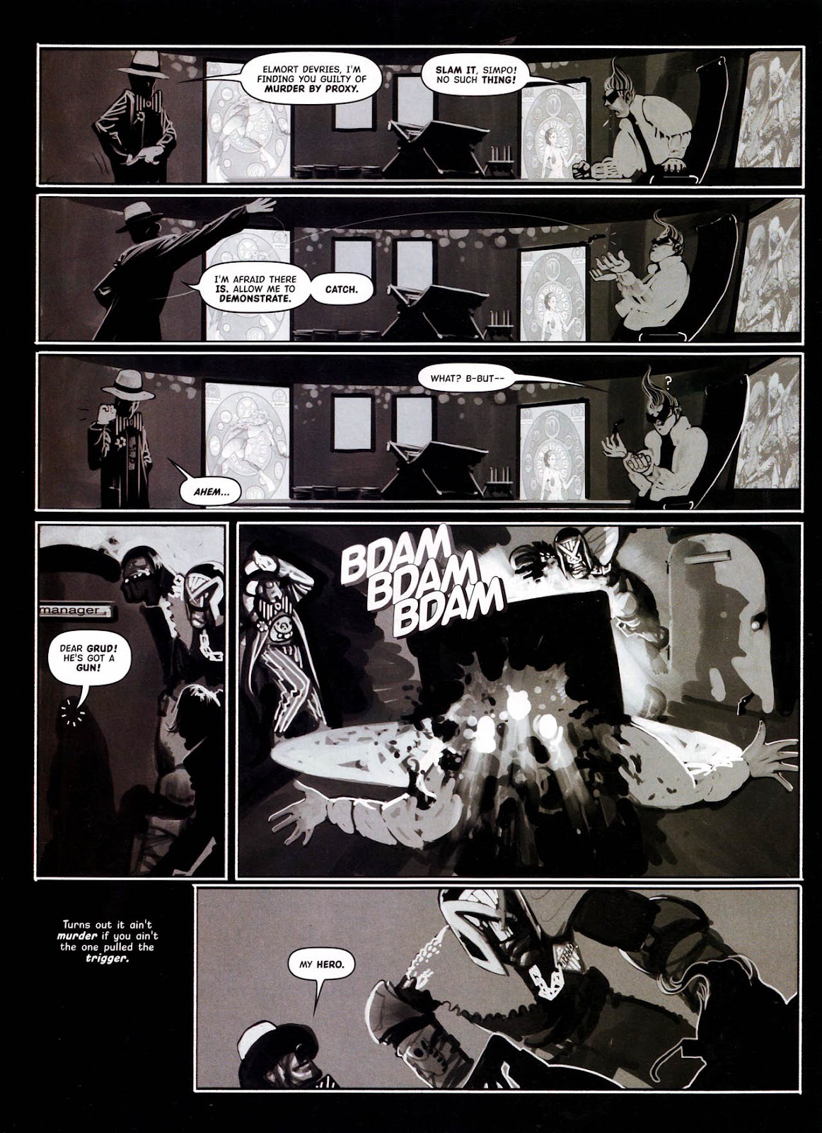 Judge Dredd Megazine (Vol. 5) issue 236 - Page 22