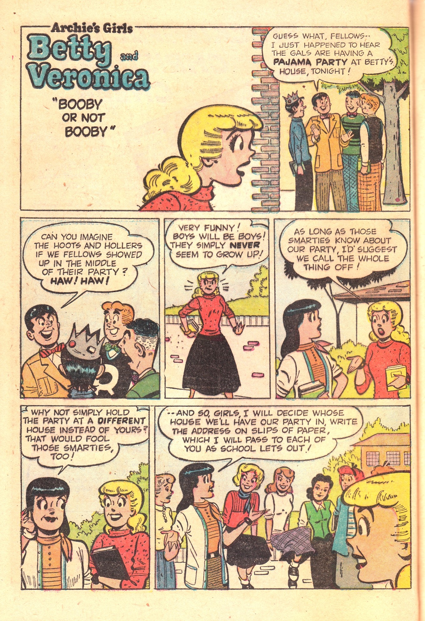 Read online Archie's Pals 'N' Gals (1952) comic -  Issue #4 - 36
