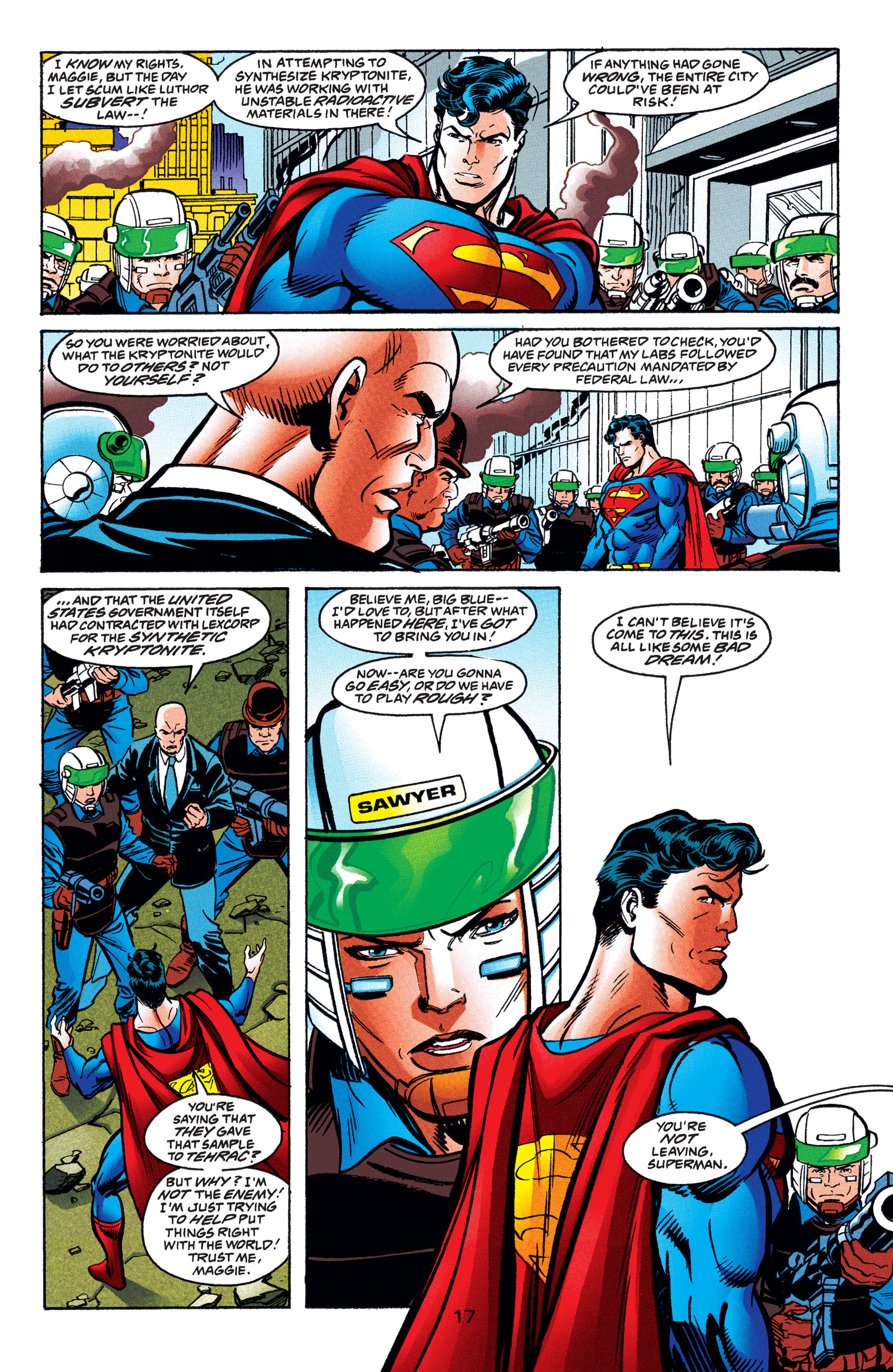 Read online Adventures of Superman (1987) comic -  Issue #566 - 18