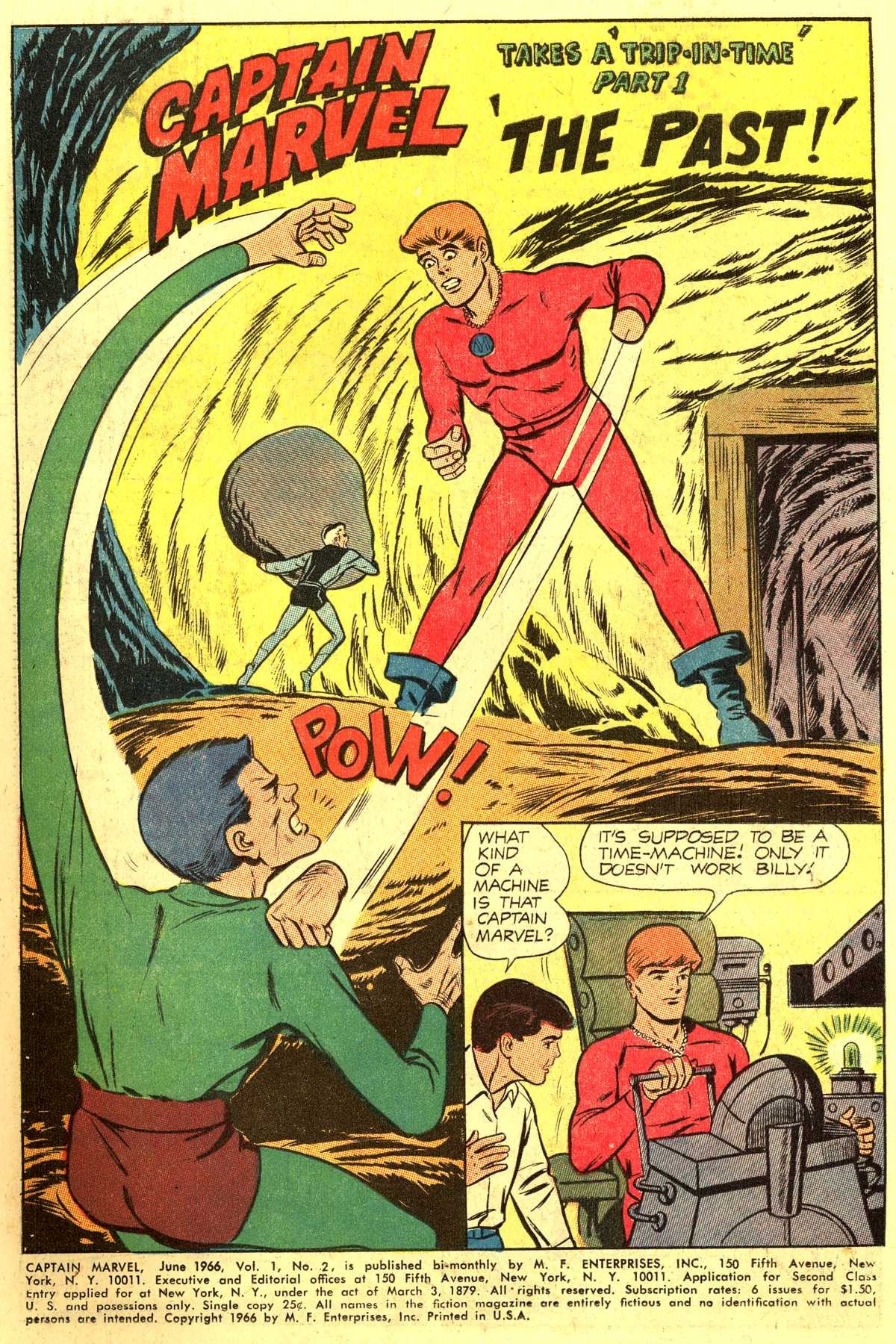 Read online Captain Marvel (1966) comic -  Issue #2 - 3