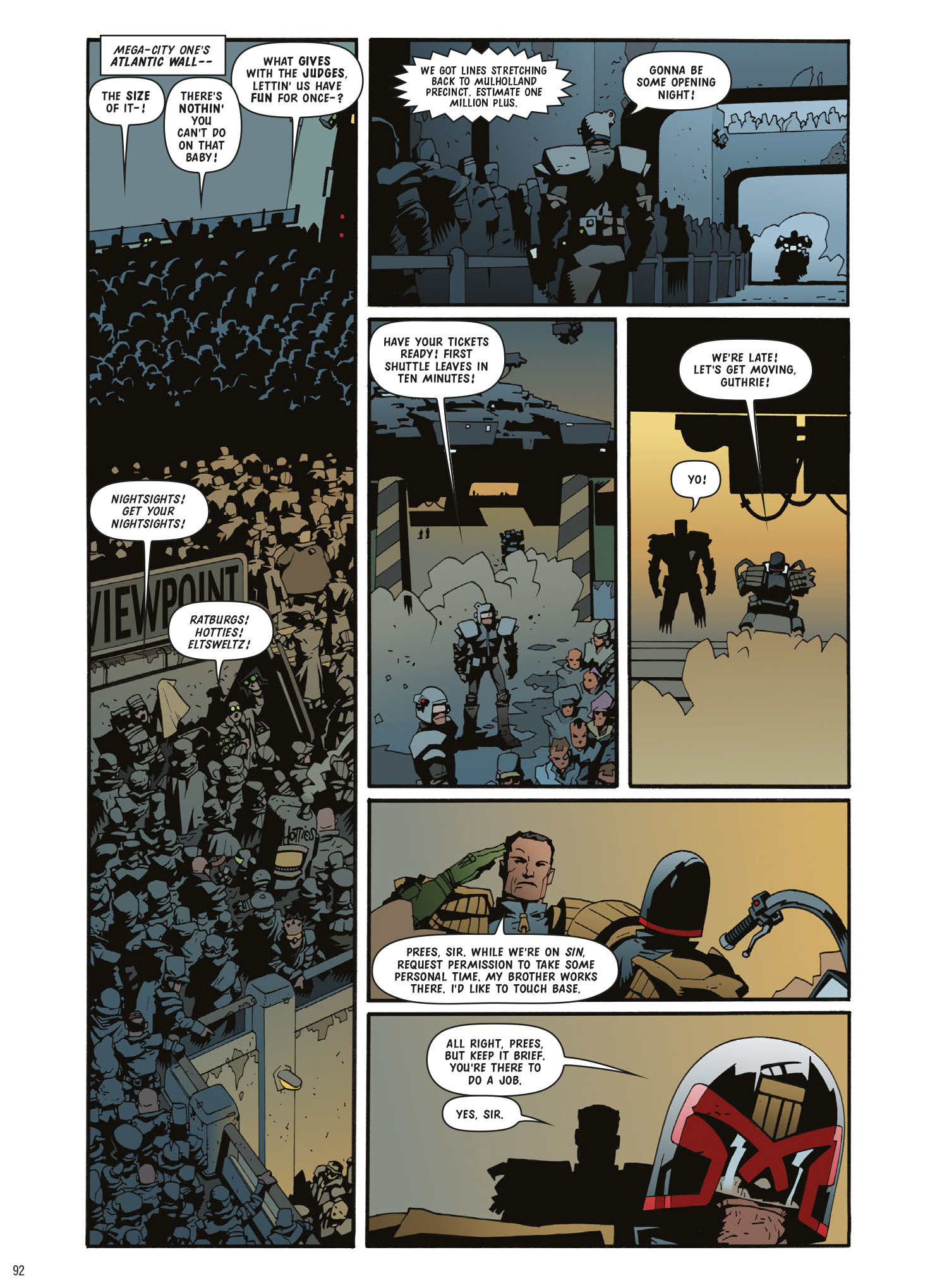 Read online Judge Dredd: The Complete Case Files comic -  Issue # TPB 35 (Part 1) - 94