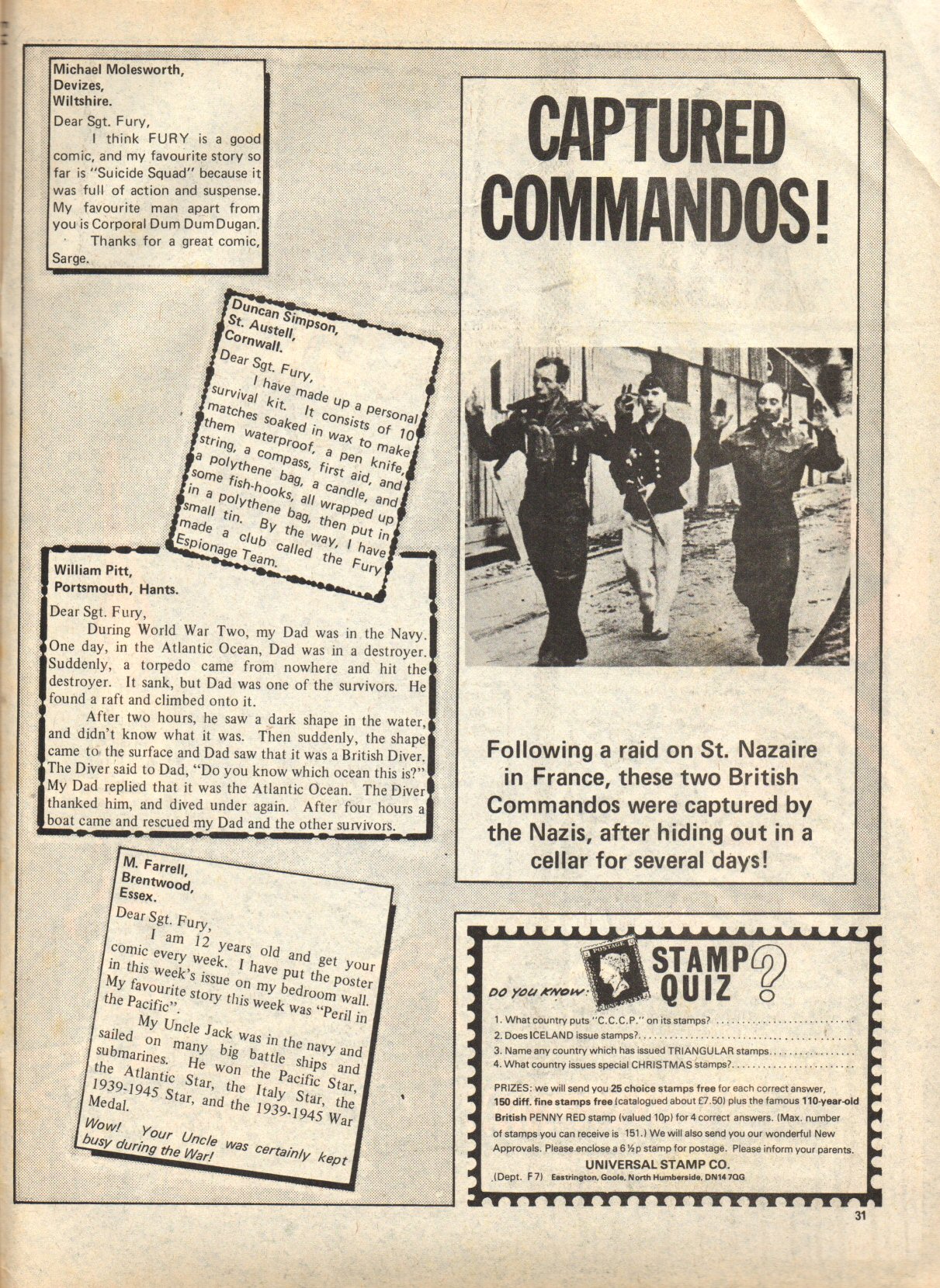 Read online Fury (1977) comic -  Issue #14 - 31