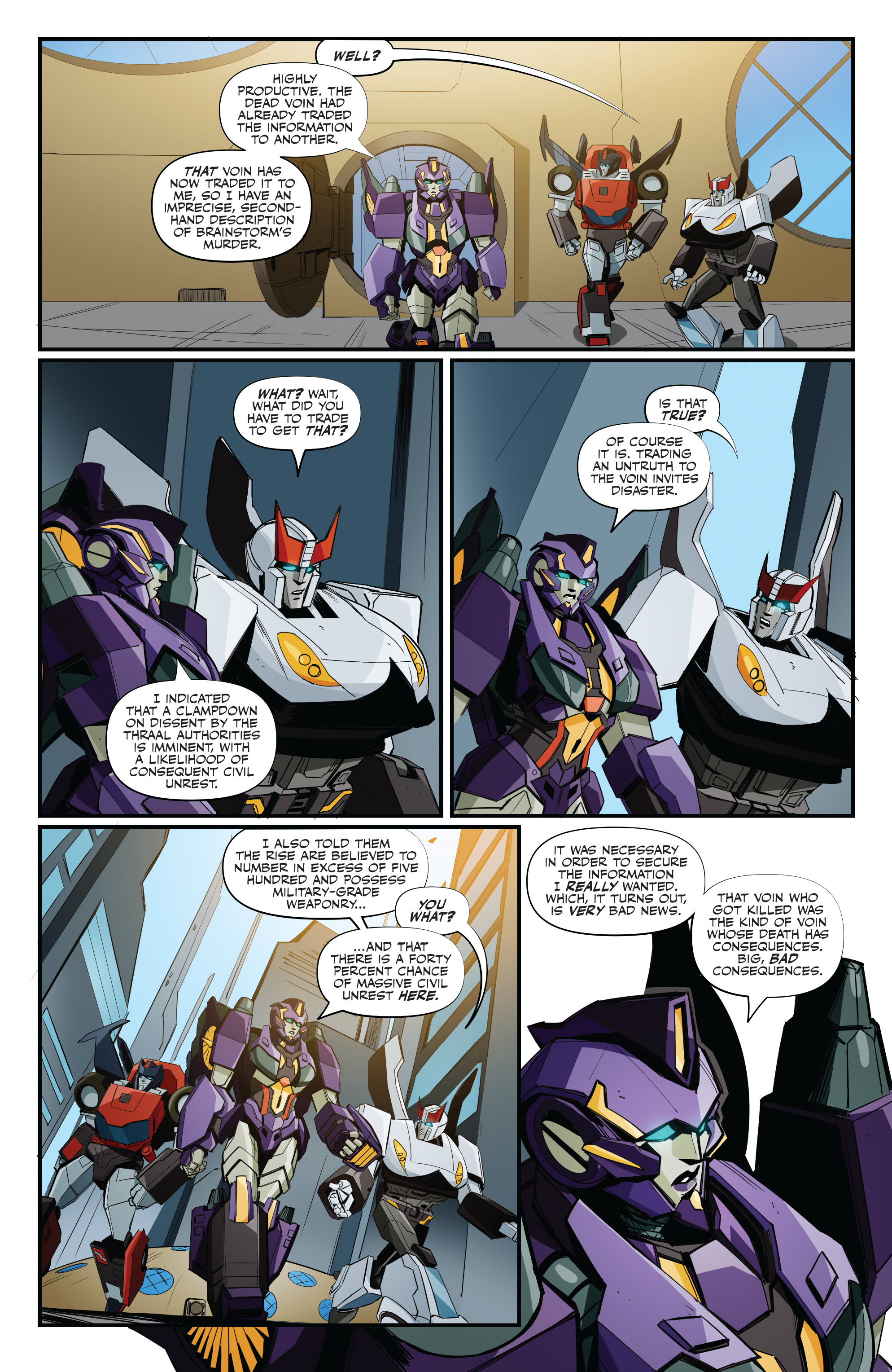 Read online Transformers (2019) comic -  Issue #14 - 9