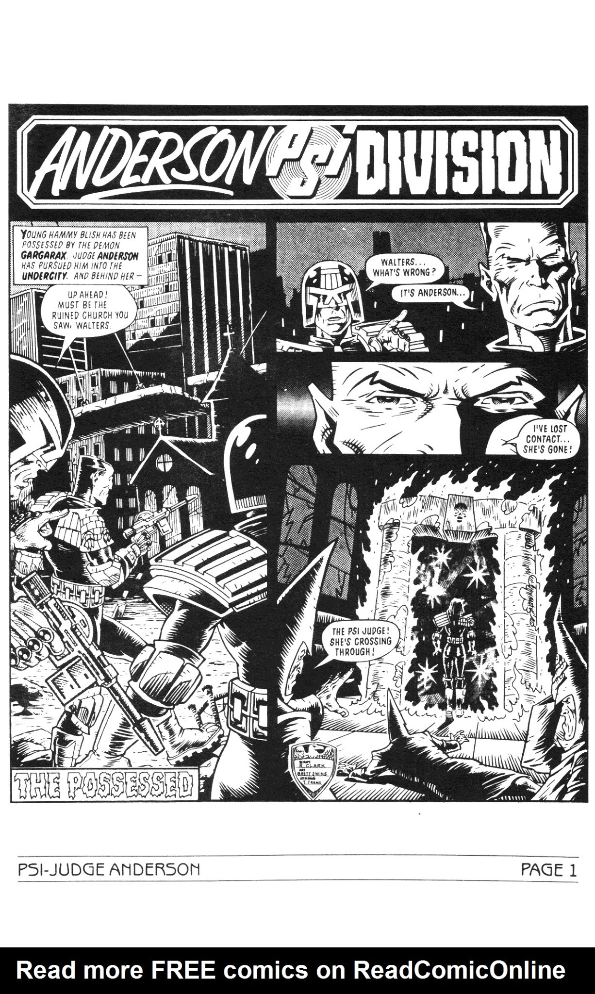 Read online Psi-Judge Anderson comic -  Issue #4 - 3