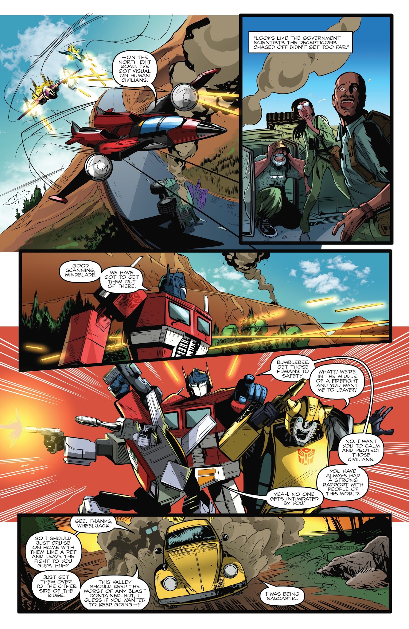Read online Transformers: Bumblebee-Go For the Gold comic -  Issue # Full - 11