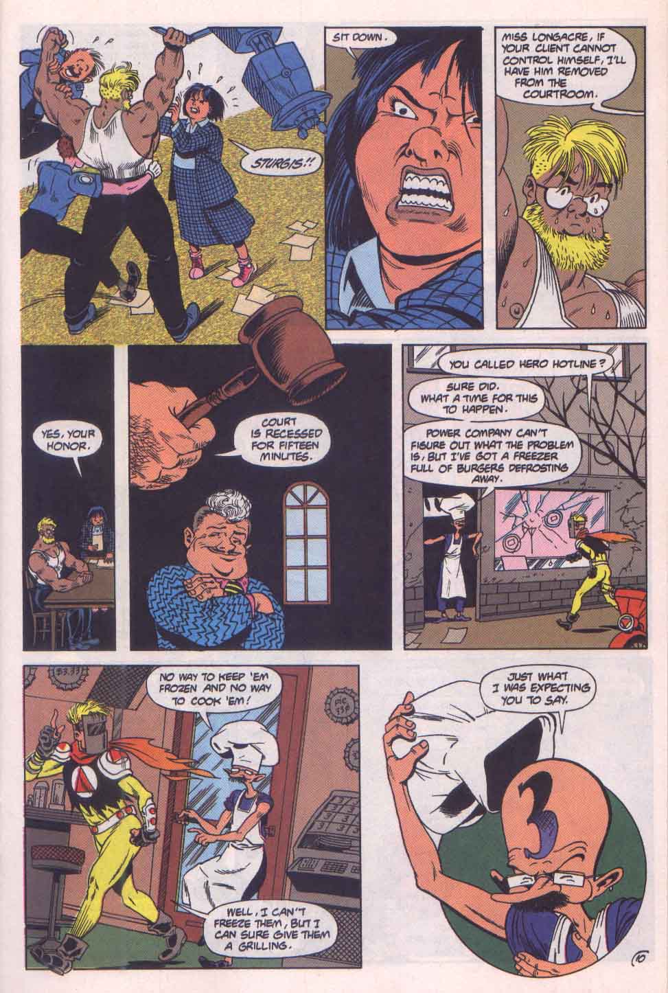 Read online Hero Hotline comic -  Issue #6 - 11