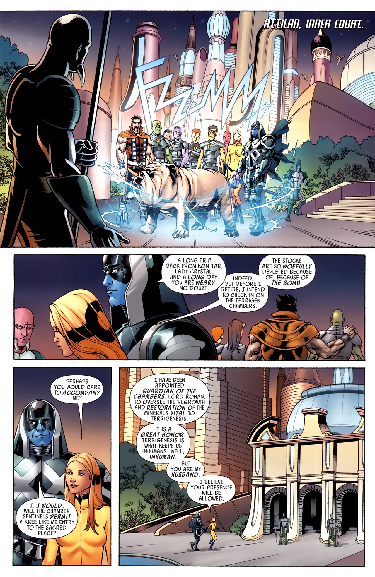 Read online Realm of Kings: Inhumans comic -  Issue #1 - 18