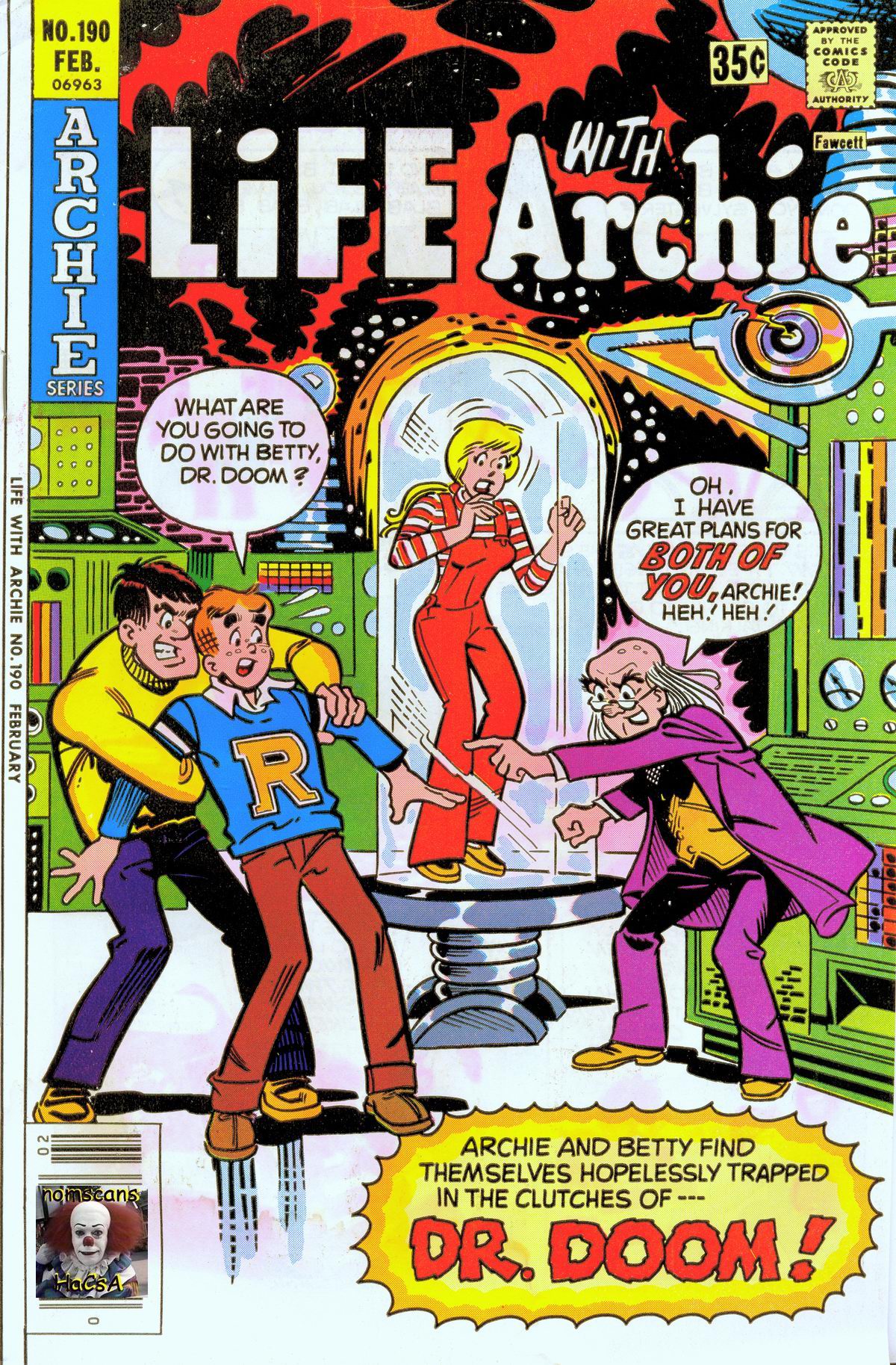 Read online Life With Archie (1958) comic -  Issue #190 - 1