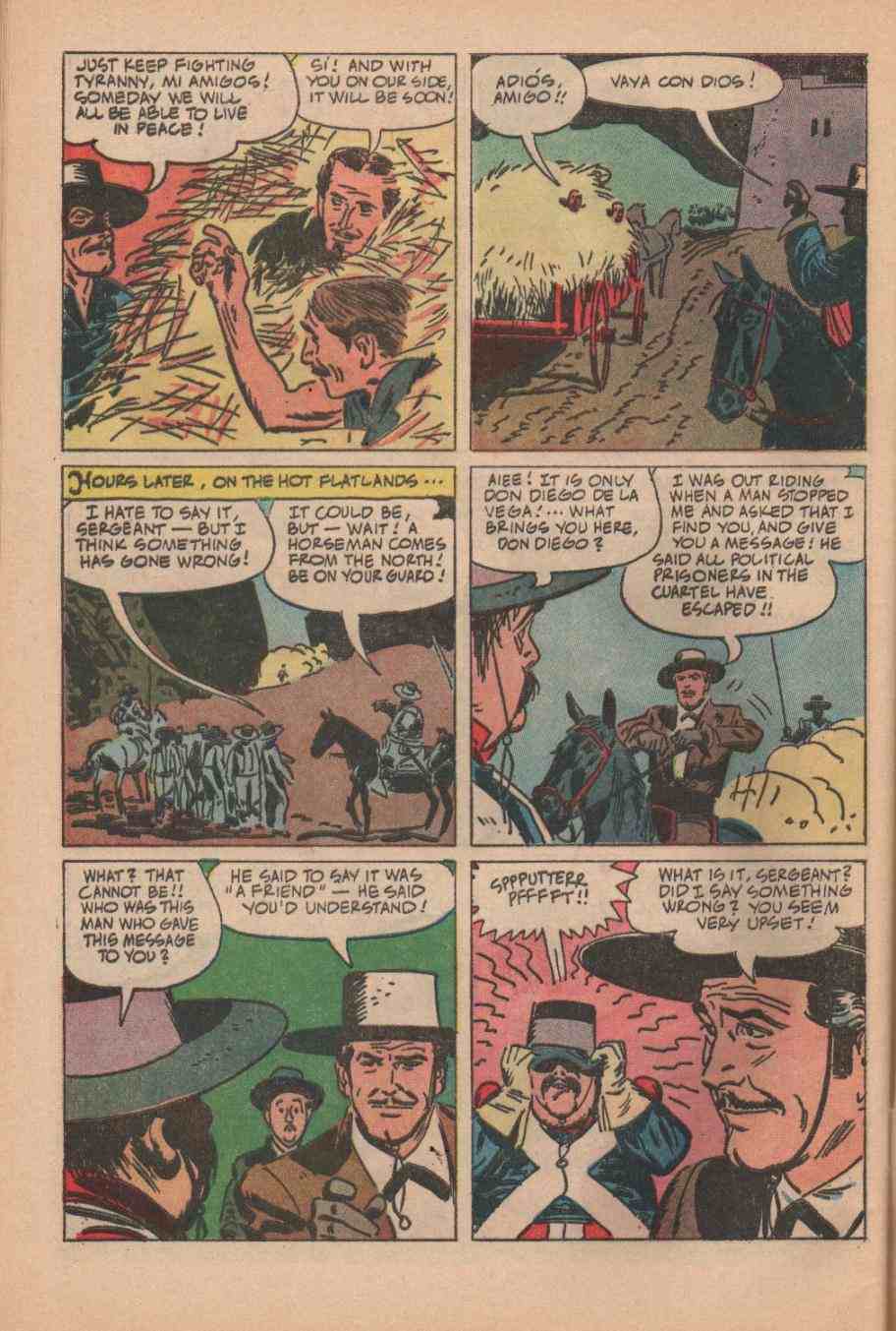 Read online Zorro (1966) comic -  Issue #7 - 32