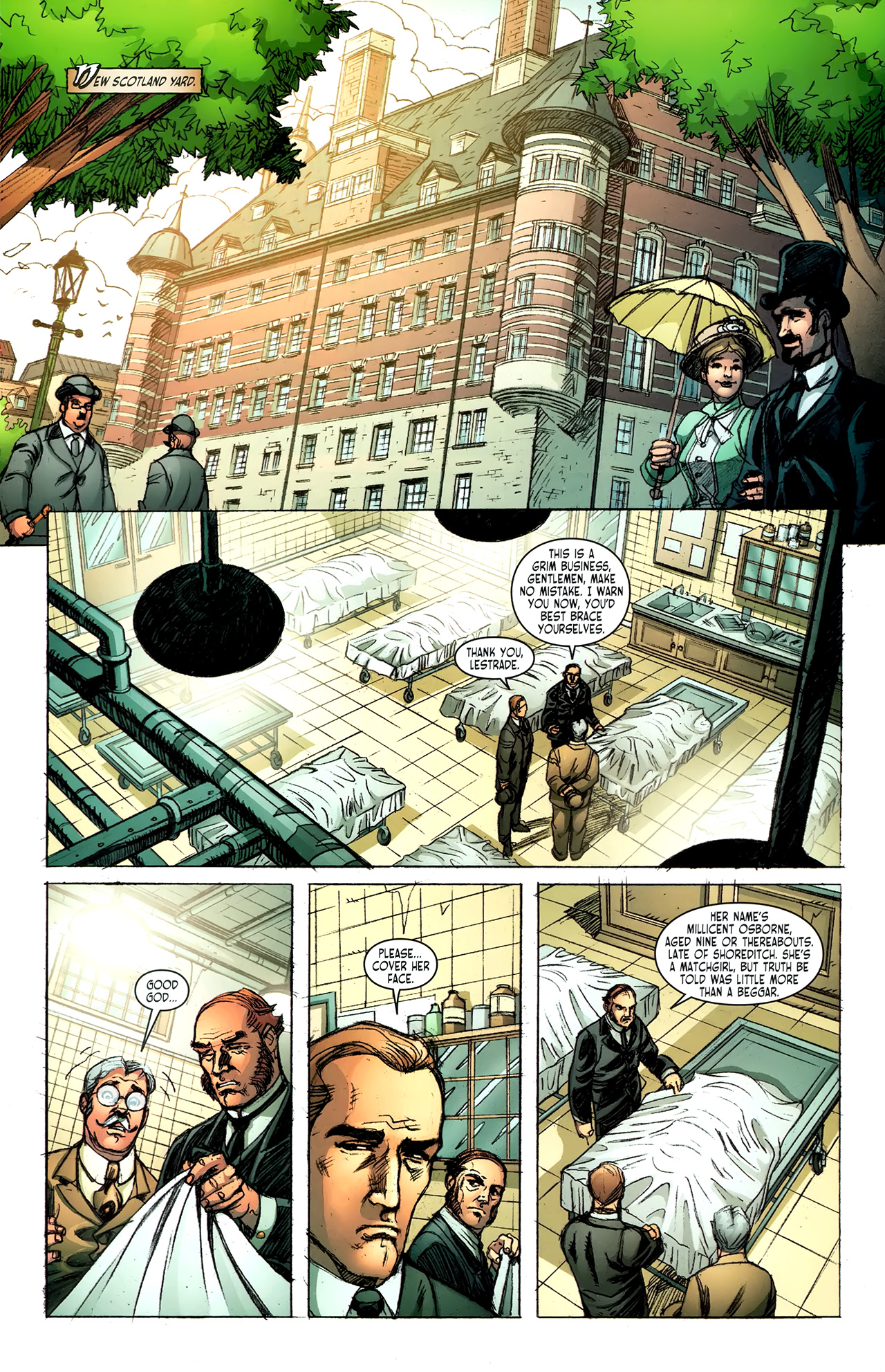 Read online Victorian Undead: Sherlock Holmes vs. Jekyll and Hyde comic -  Issue # Full - 12