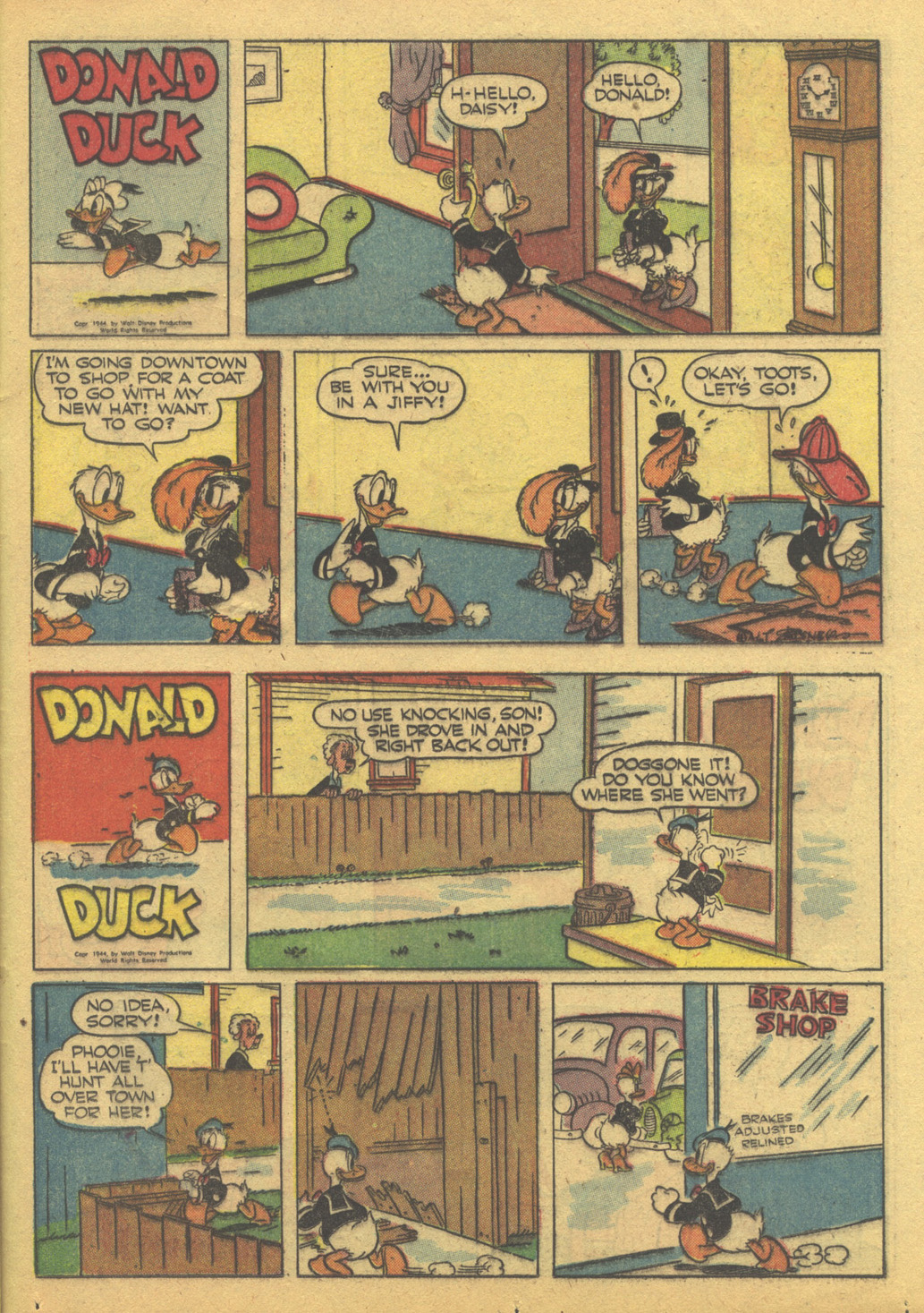 Read online Walt Disney's Comics and Stories comic -  Issue #91 - 37
