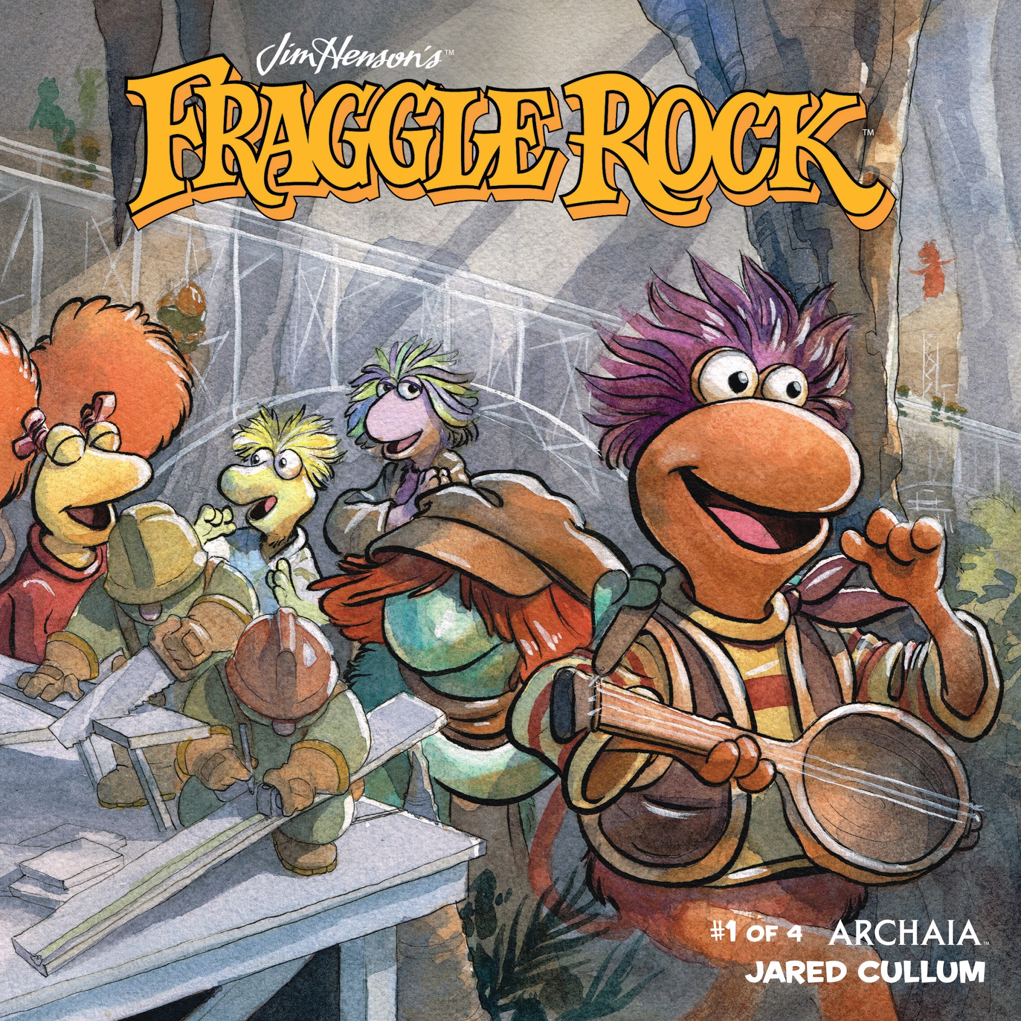 Read online Jim Henson's Fraggle Rock comic -  Issue #1 - 1